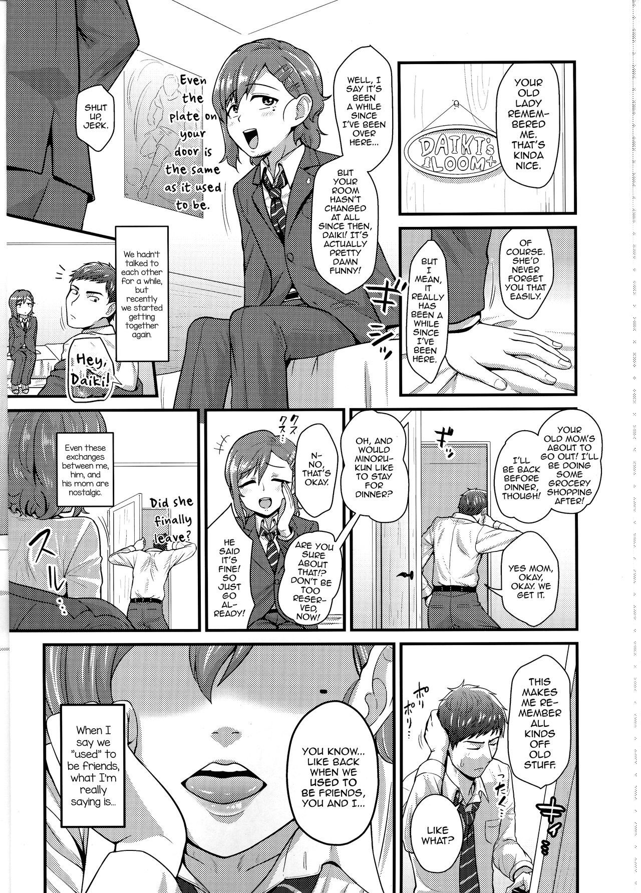 Aitsu no Toriko ni Natta Boku. Fuyu page 4 full