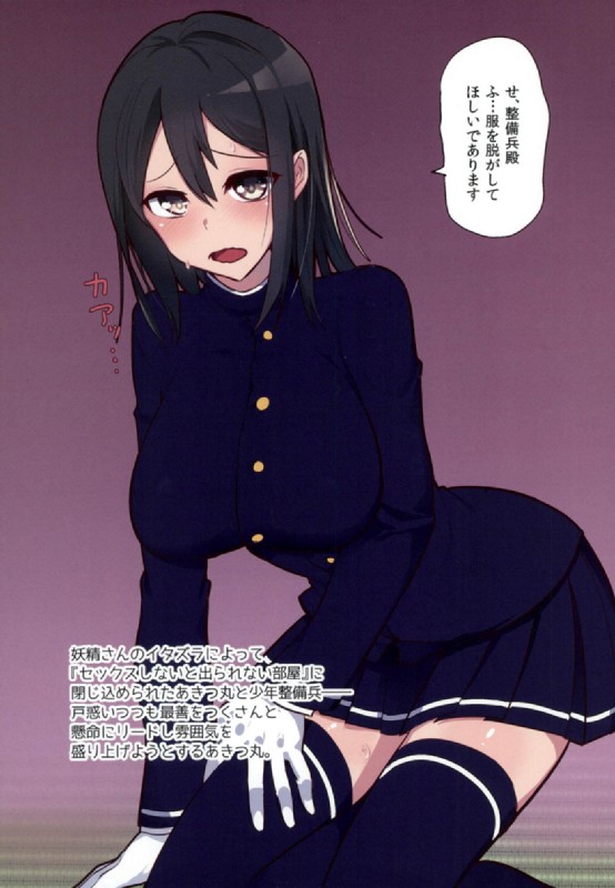 Akitsu Maru OneShota Ecchi ni Hagemu de Arimasu !! page 4 full