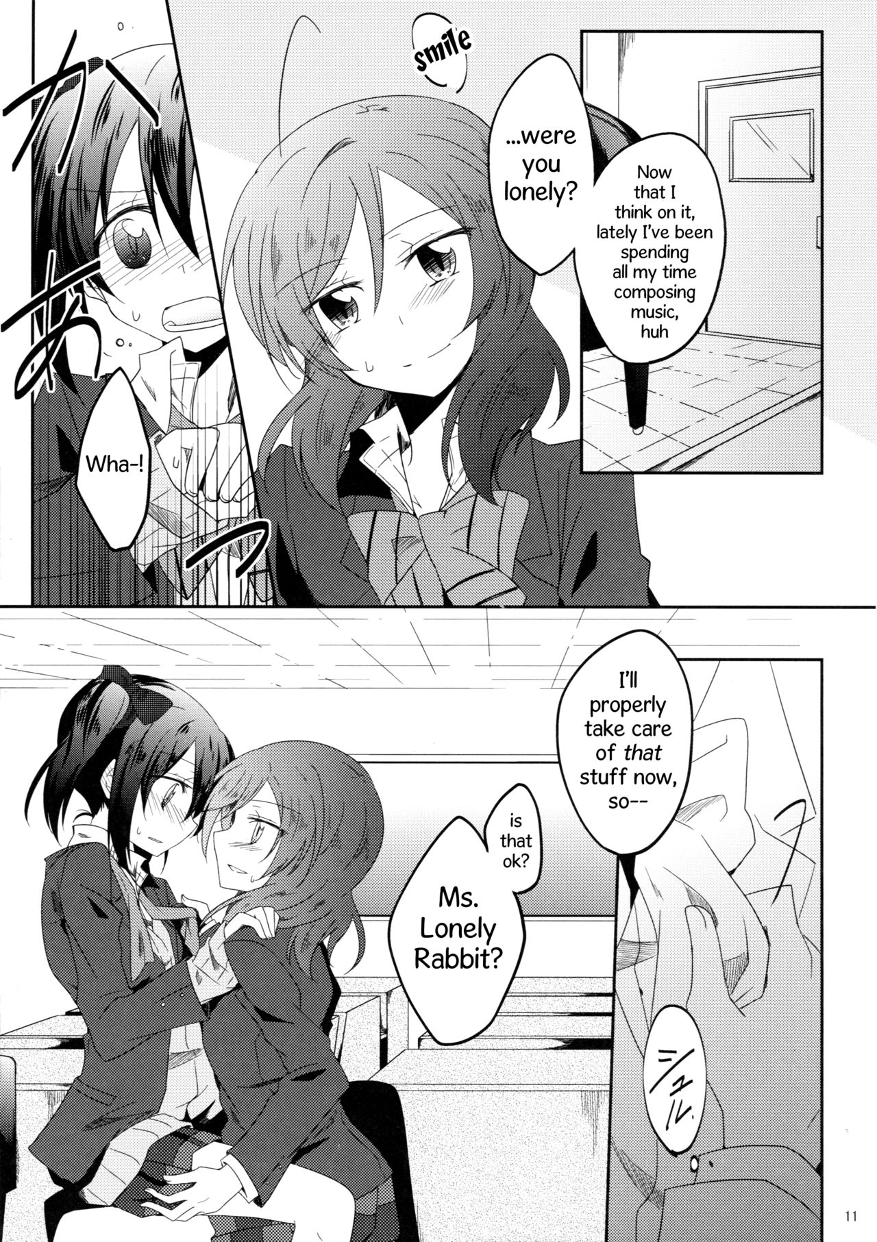 Usagi na Kanojo. | Rabbit-like Girlfriend. page 10 full
