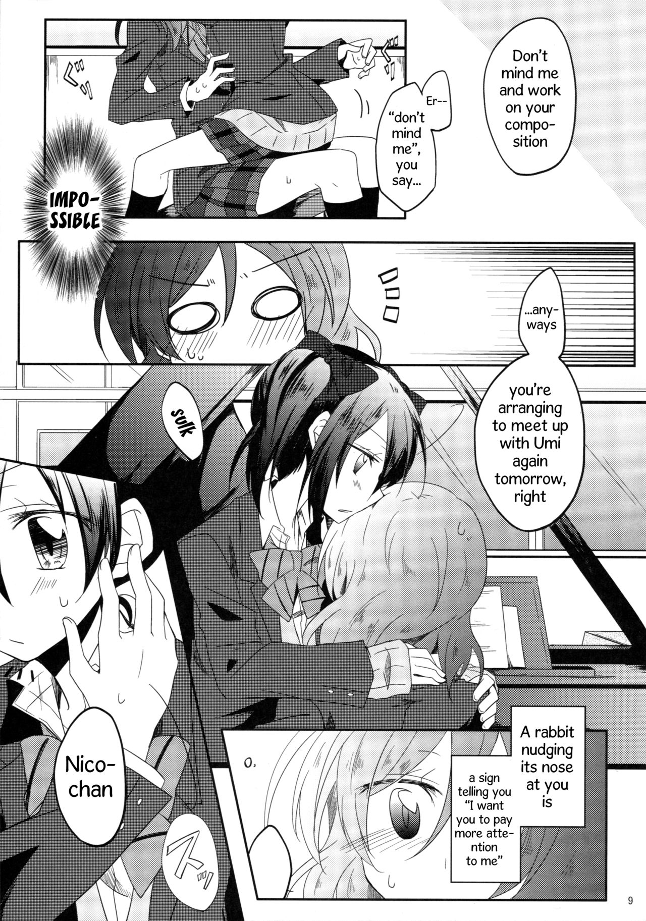 Usagi na Kanojo. | Rabbit-like Girlfriend. page 8 full