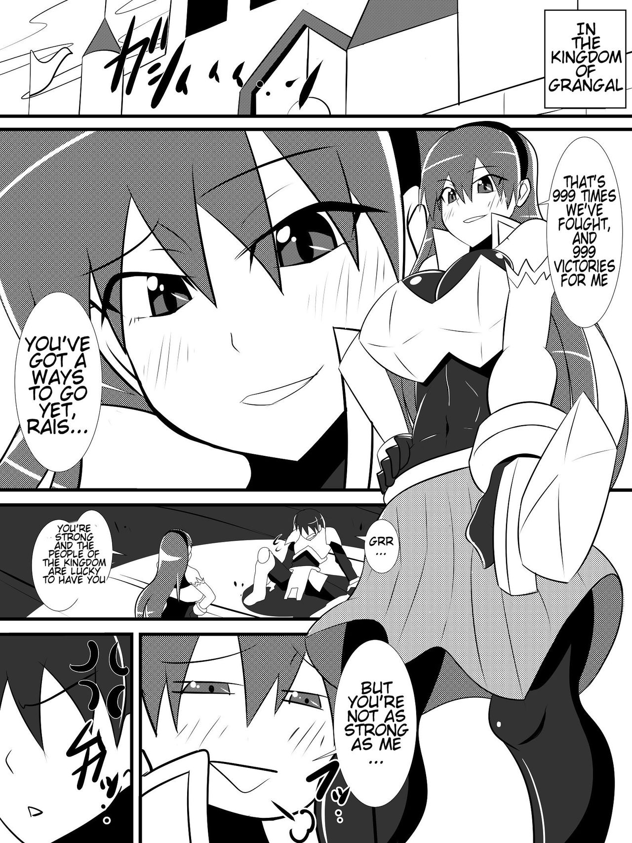 Osananajimi no Onna Kishi ga Oujo ni Naru Made Zenpen | Until My Childhood Friend, A Female Knight, Becomes The Queen page 3 full