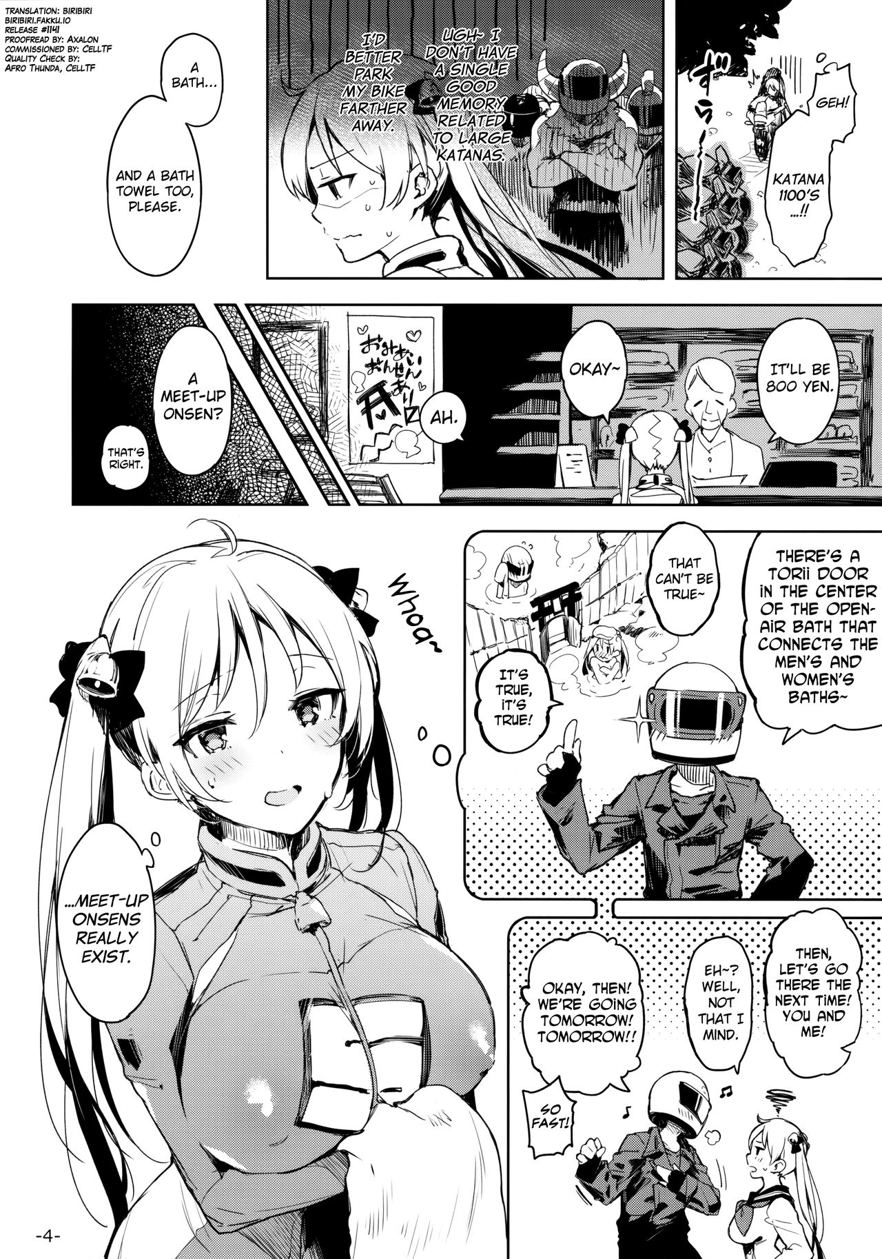 Kabehame Rin-chan Kikiippatsu!! | Stuck in a Wall, Rin-chan's Crisis!! page 3 full