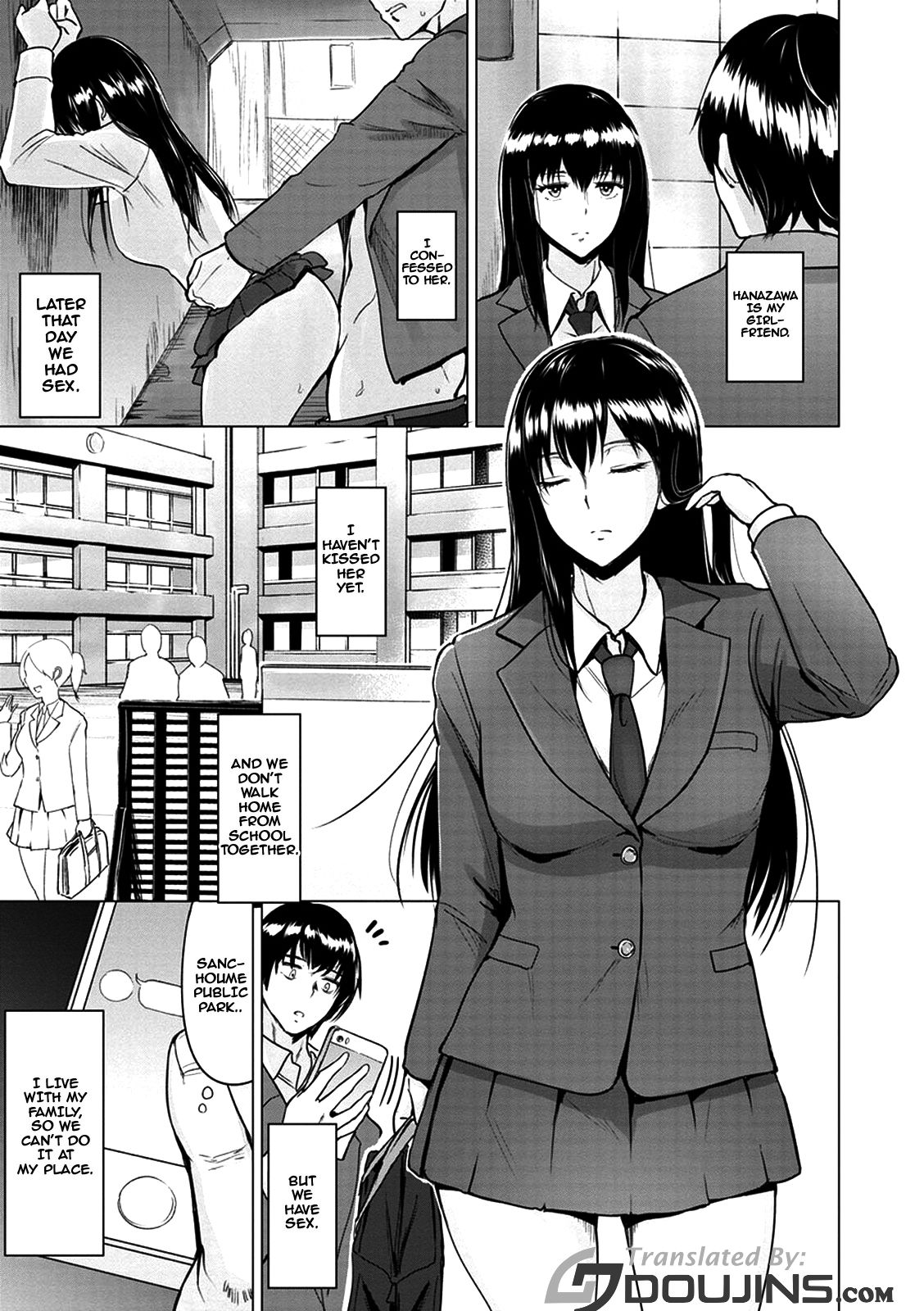 Koushu Benjo no Hanazawasan | Hanazawa The Public Toilet Girl page 1 full