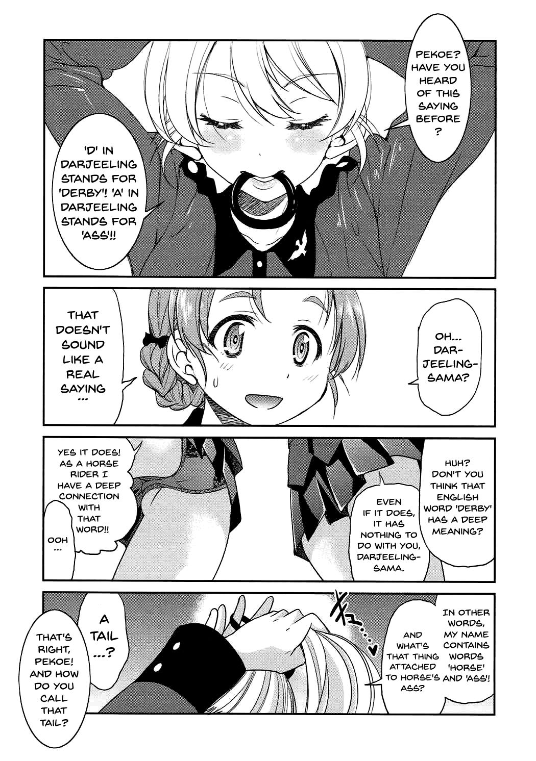 Darjeeling-sama no Ponytail page 4 full