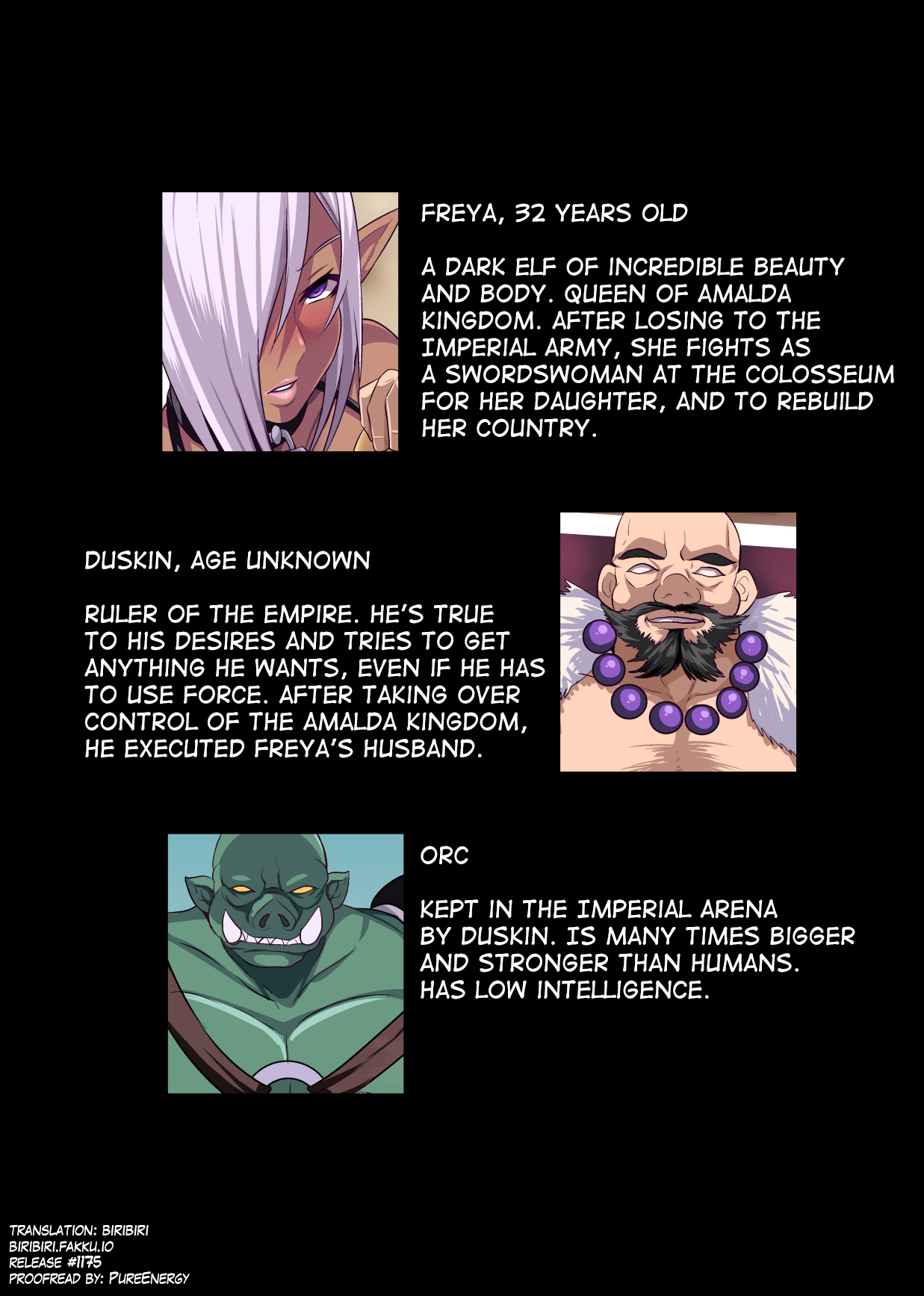 Dark Elf Queen Freya ~Kutsujoku no Colosseo~ | Dark Elf Queen Freya -Colosseum of Humilation- page 2 full