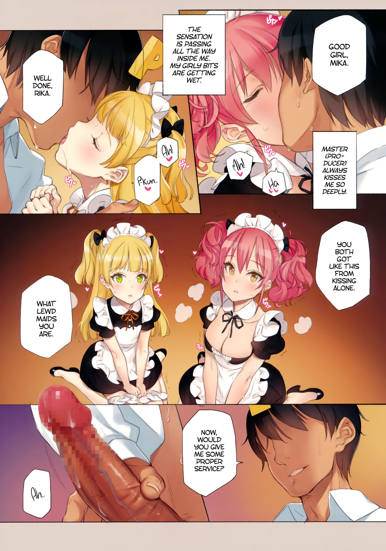 ORDER*MAID*SISTERS Jougasaki Shimai to Maid SEX Suru Hon | ORDER*MAID*SISTERS - A book about having maid sex with the Jougasaki Sisters page 7 full