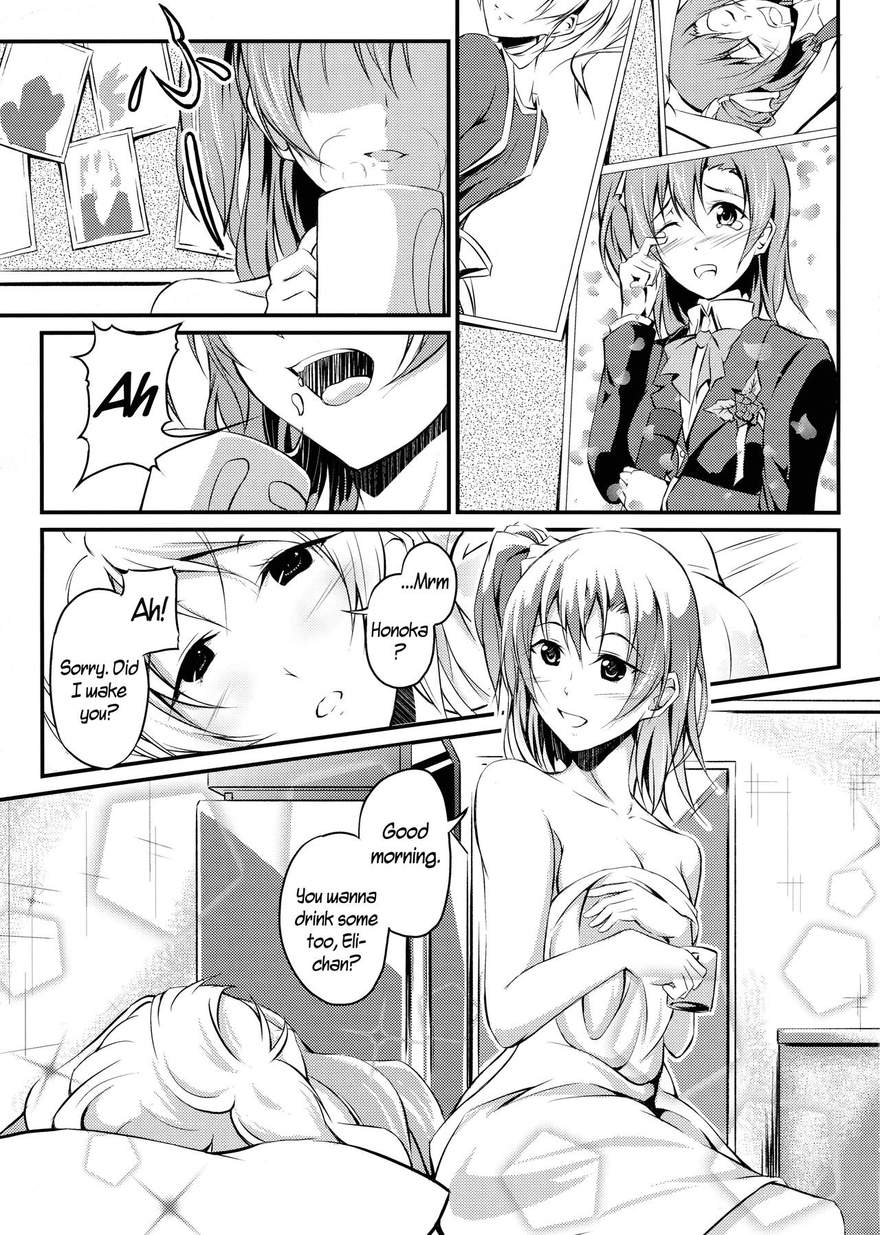 Honoka to Eli no Dousei Seikatsu | Honoka and Eli's Life Living Together page 3 full