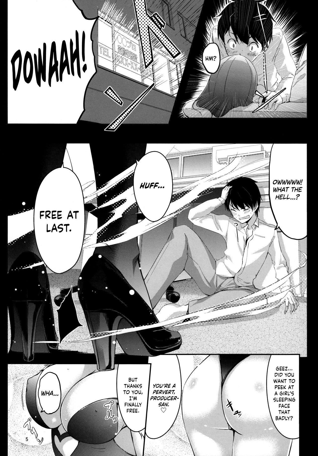 Nozoki mashita ne? Producer-san page 6 full