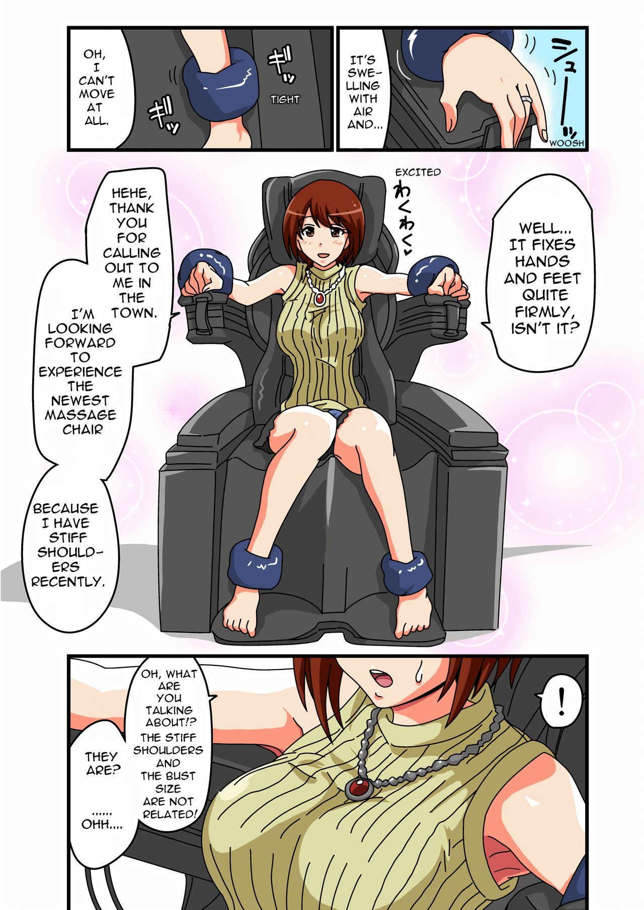Kusuguri Massage Chair | Tickle Massage Chair page 1 full