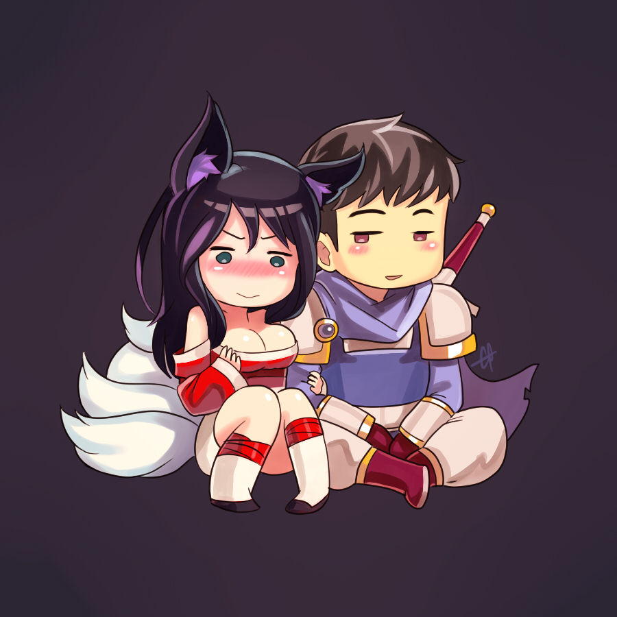 Ahri x Garen page 1 full