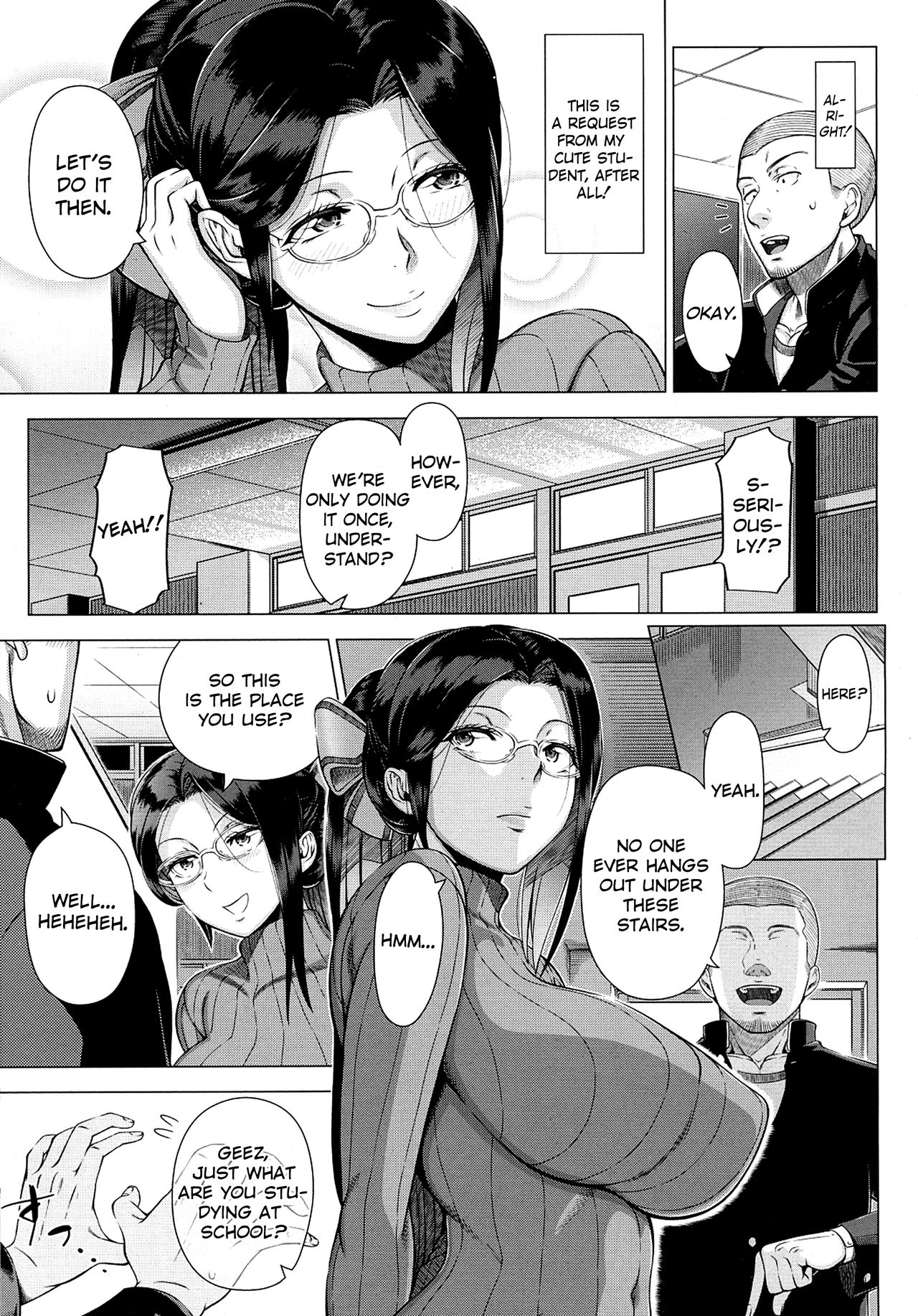 Yukino Sensei no Seikyouiku | Mrs. Yukino's Sex Education   =The Lost Light= page 7 full