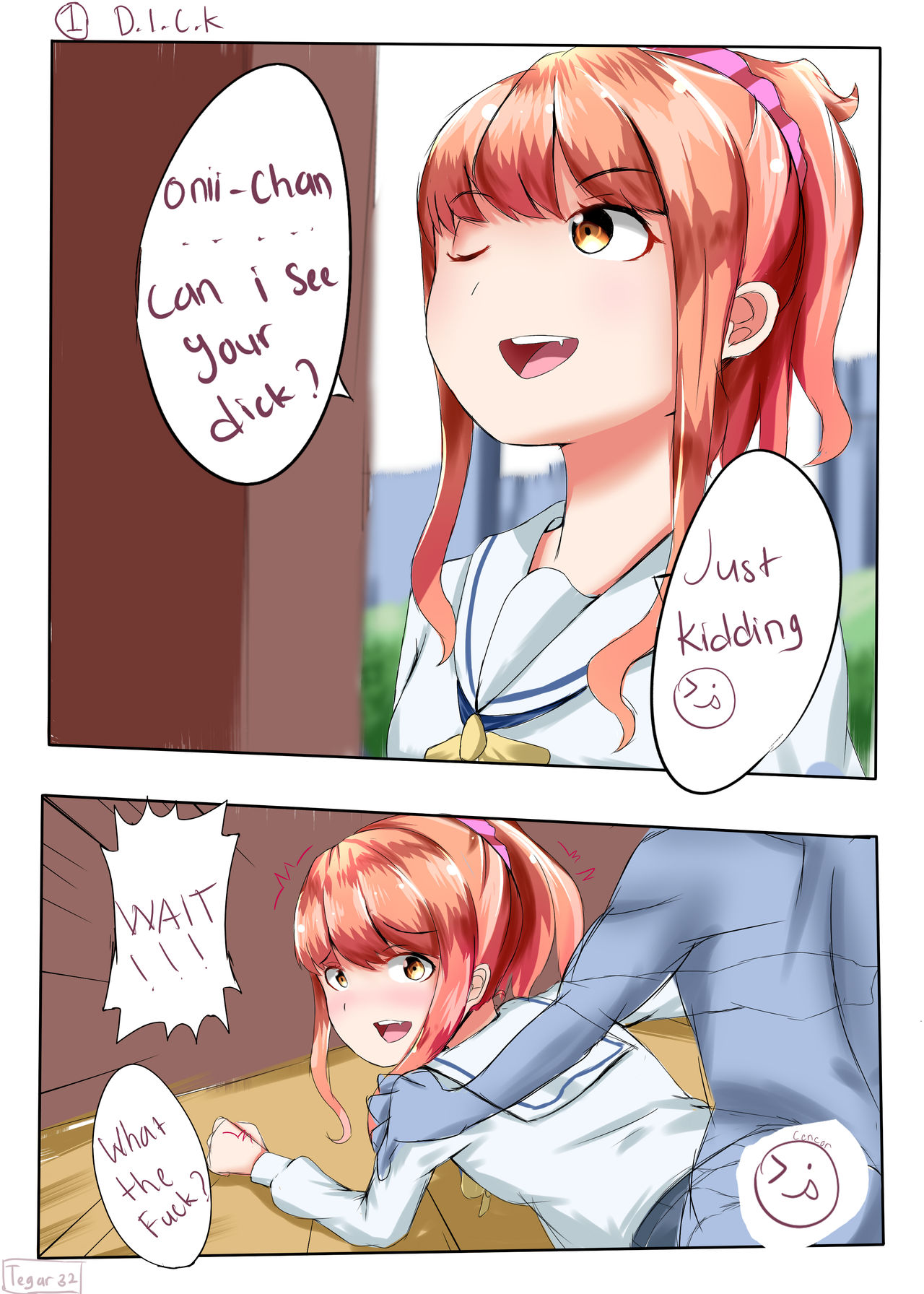 She Eat The Real Dick page 1 full