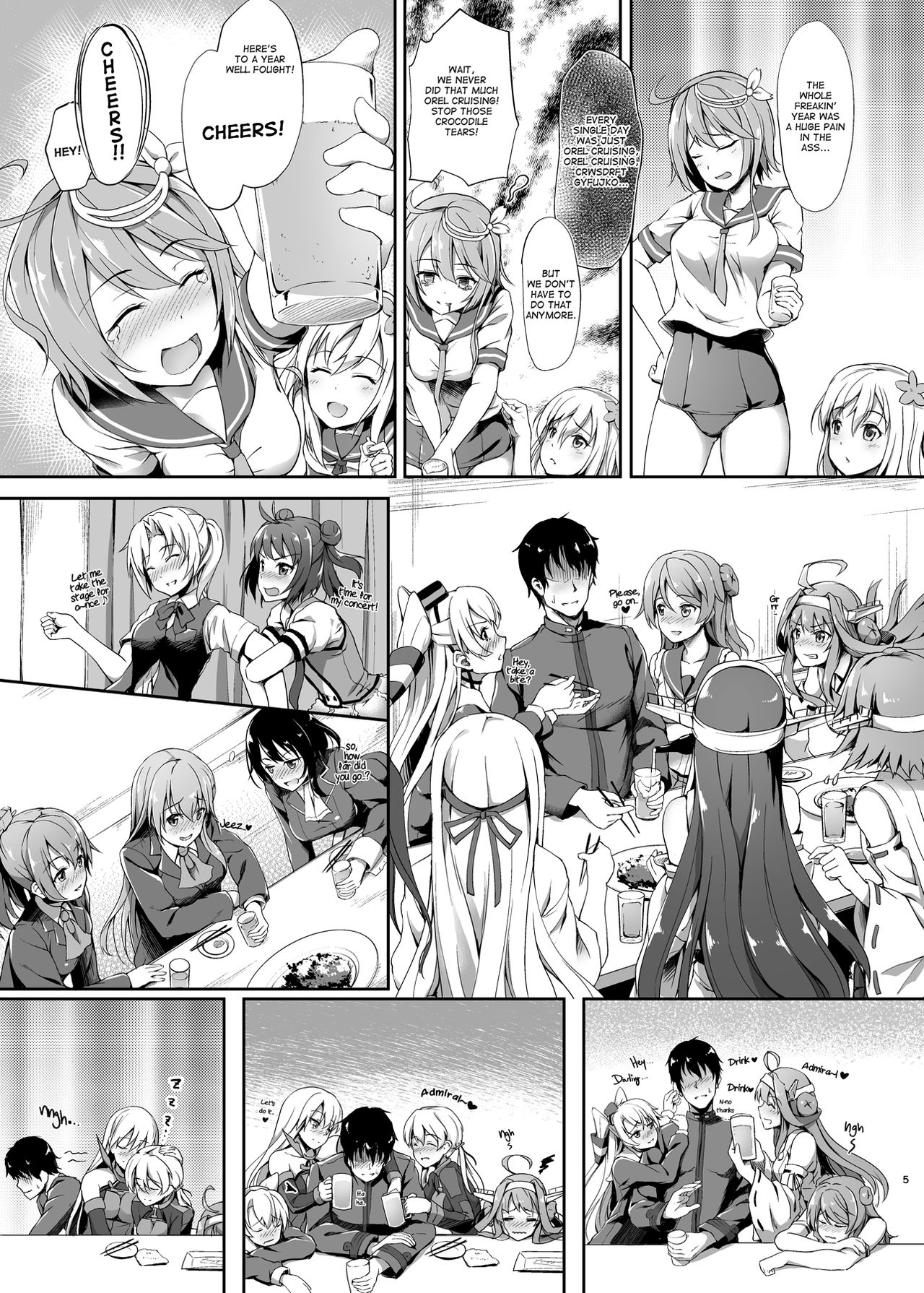 Haruna wa Ikenaiko desu | Haruna is a Bad Girl page 5 full