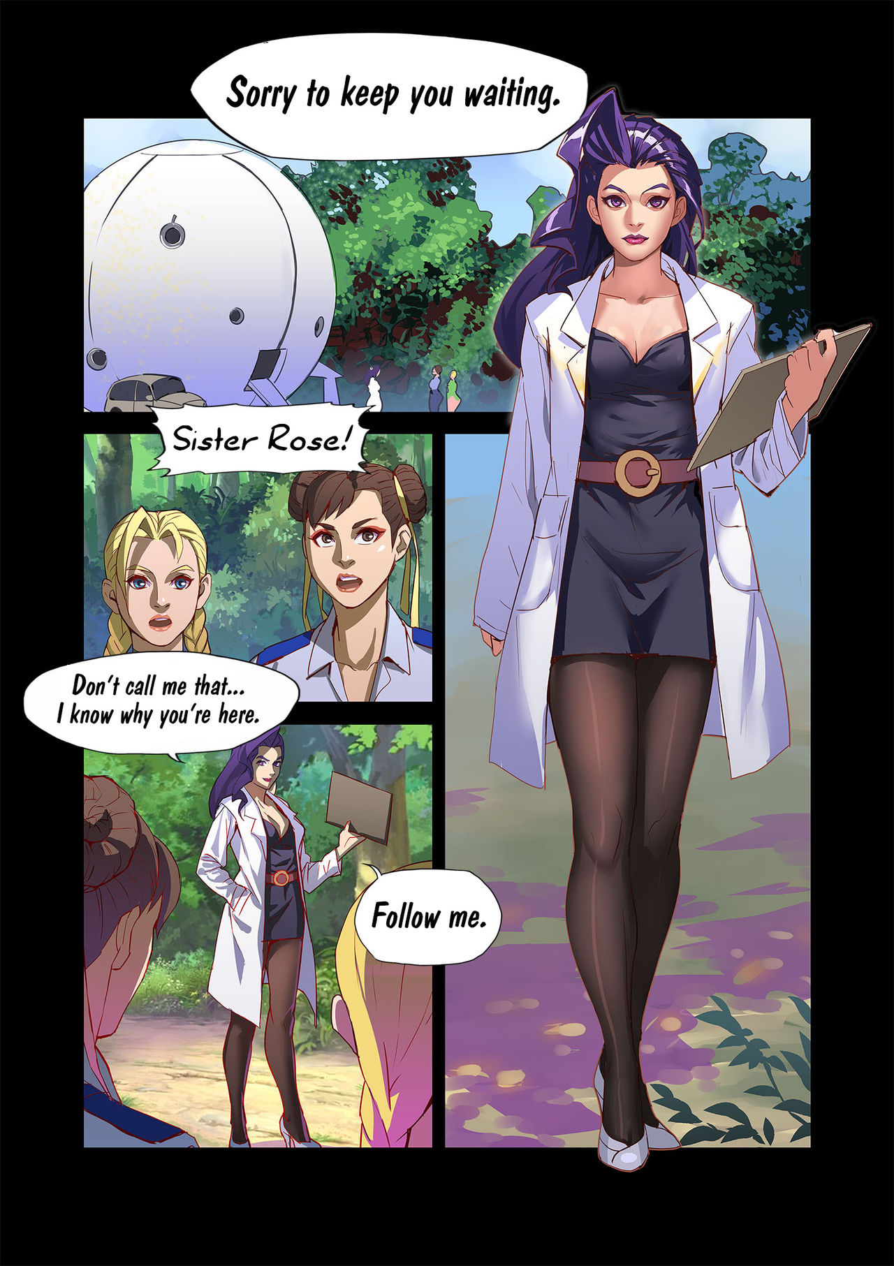 The Legend of Chun-Li Vol. 3 page 9 full