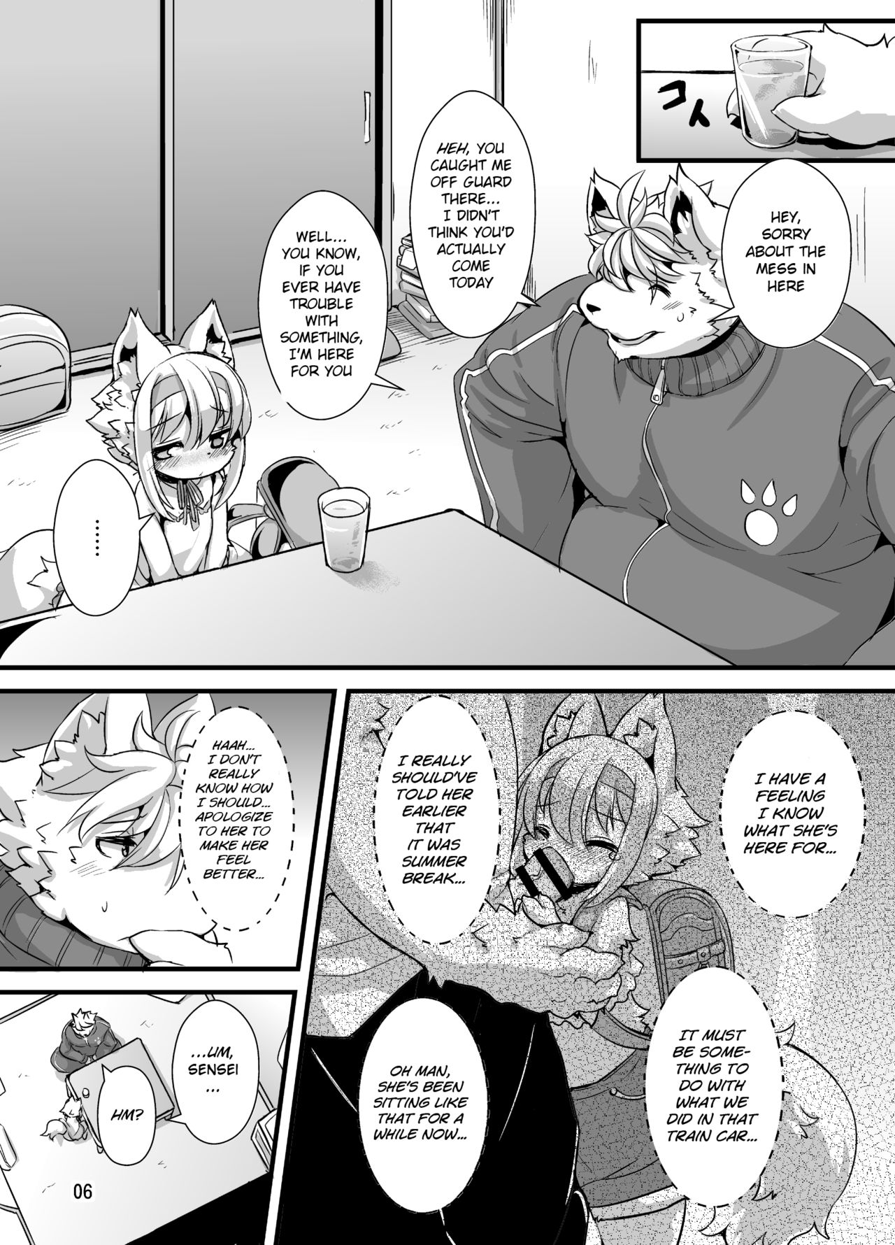 Randoseru Shotta Kemono ga Shukudai o Oshiete Morau Hon page 3 full