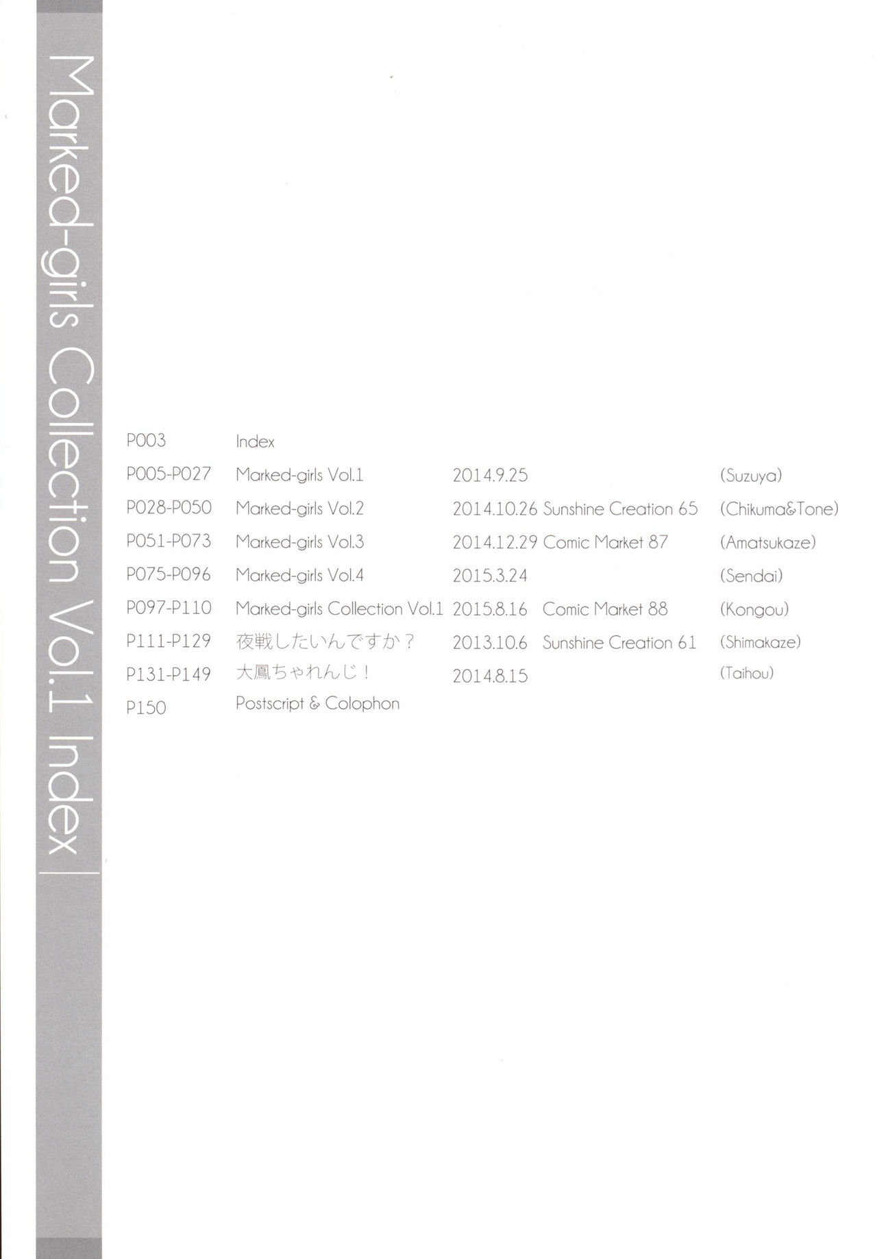 Marked girls Collection Vol.1 page 2 full