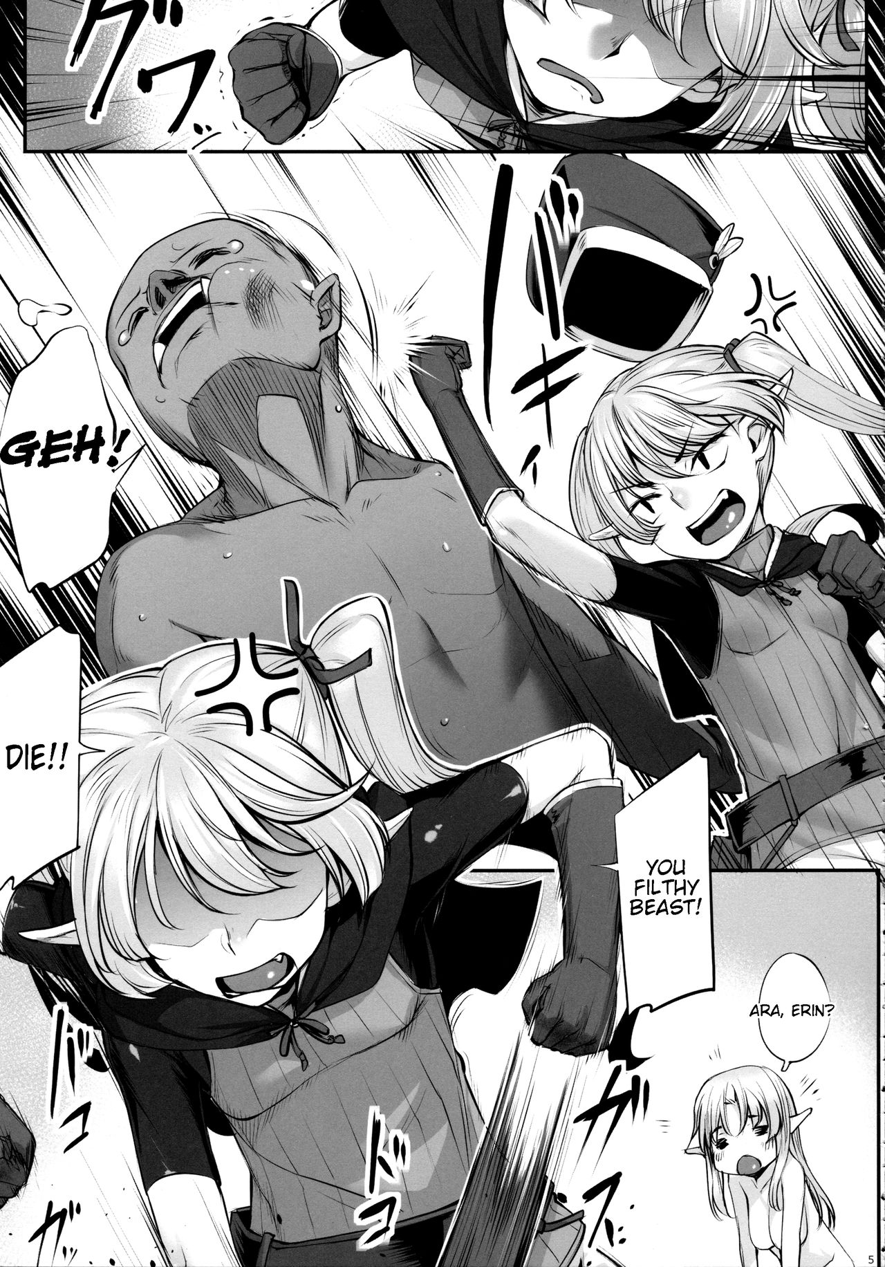 Elf Shimai to Orc-san | Elf Sisters And The Orc page 7 full