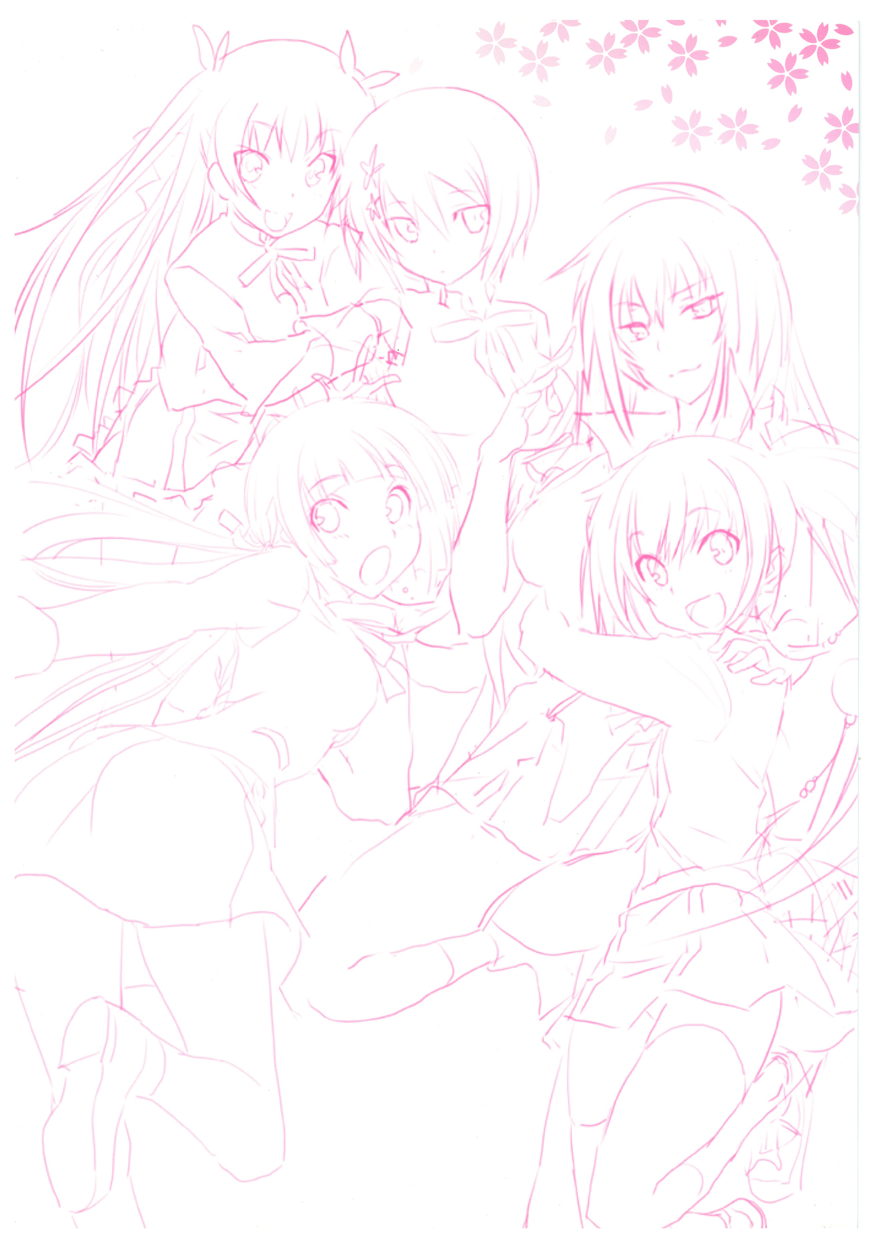 Maji de Watashi ni Koi Shinasai Visual Fan Book page 2 full