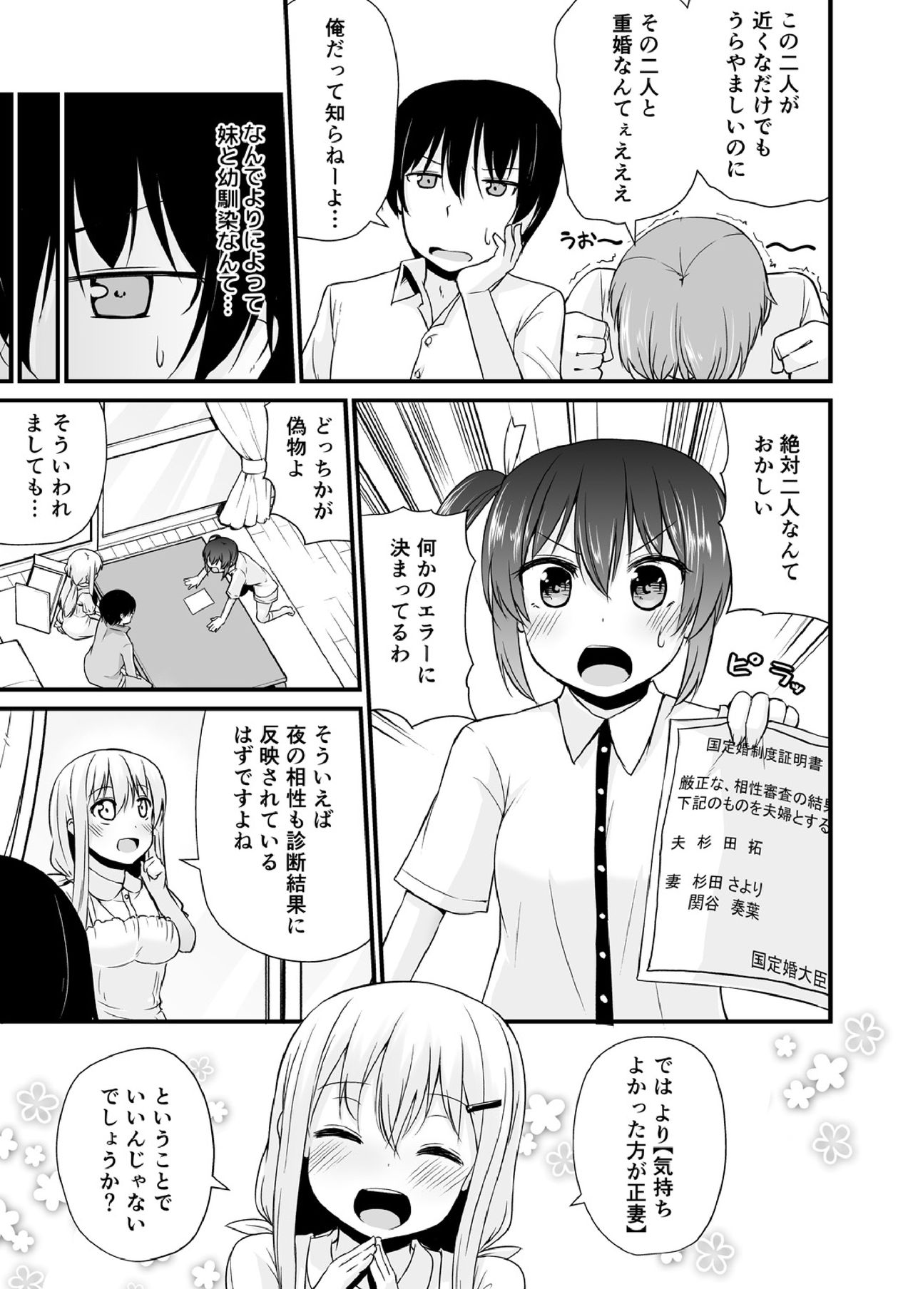 Osananajimi to Imouto ga Ore no Kokan o Neratterun dakedo. page 6 full