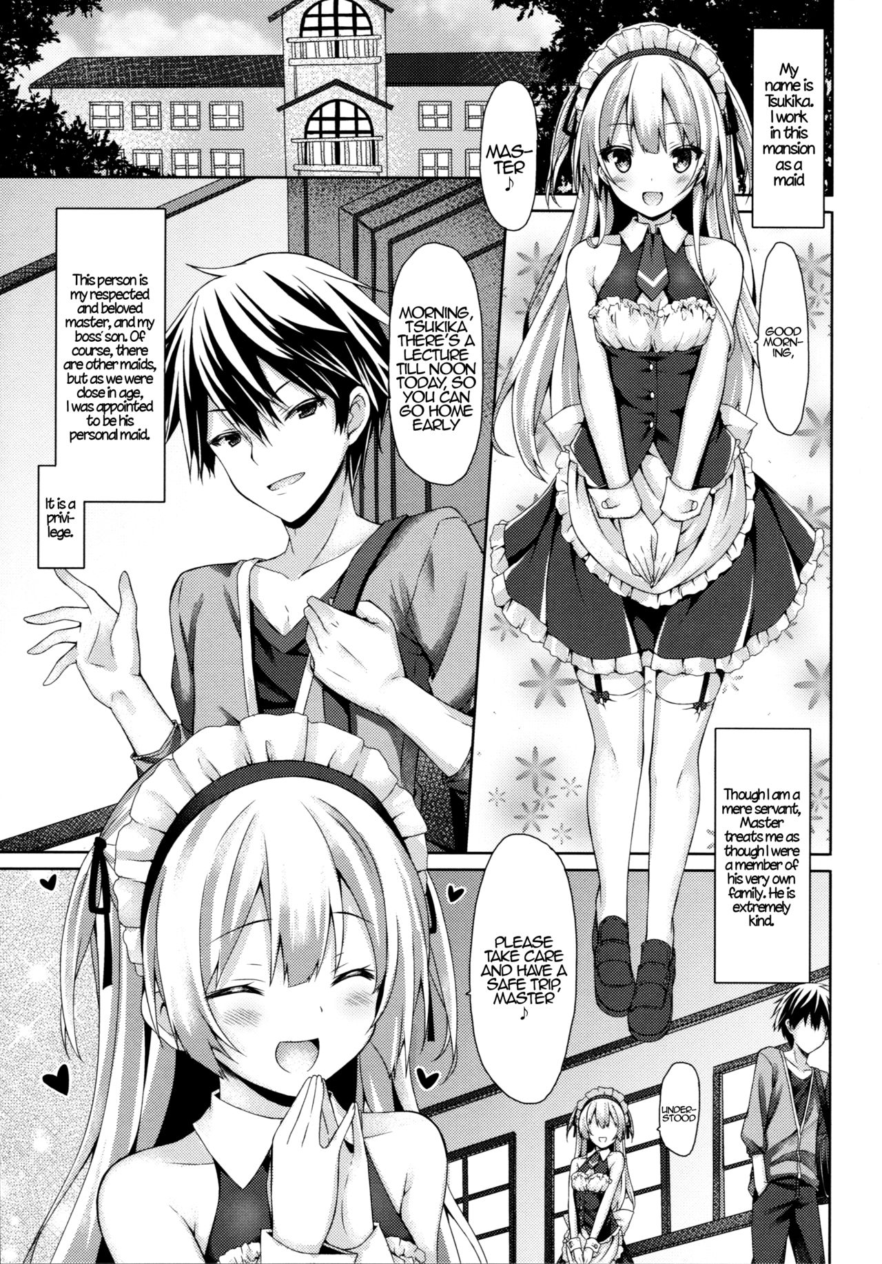 Ginpatsu + Maid  Hatsutaiken ÷ Ecchi = Daisuki! page 4 full