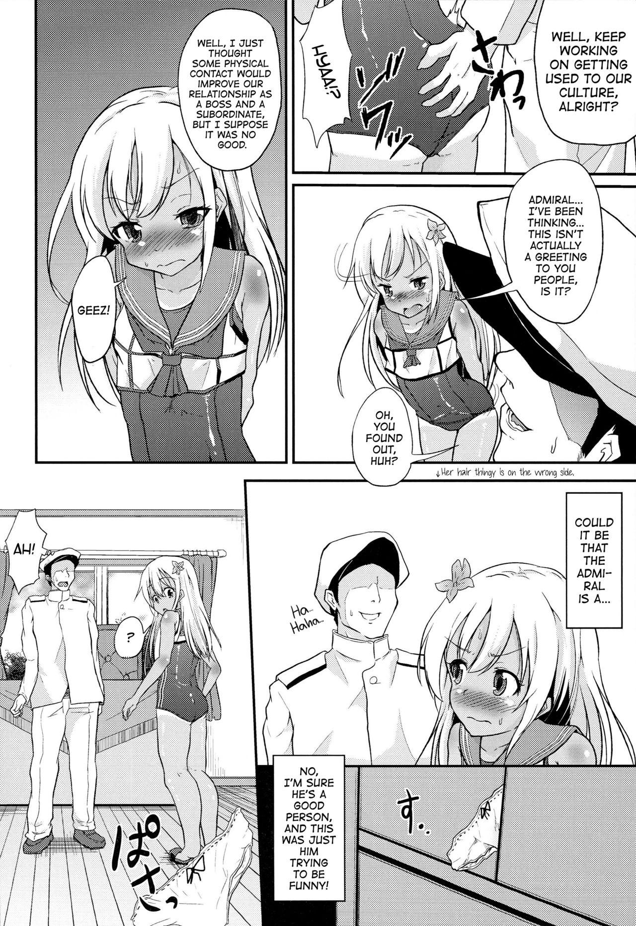 Ro-chan Teitoku Shasei Kanri! | Orgasm Control to Admiral from Ro-chan! page 3 full