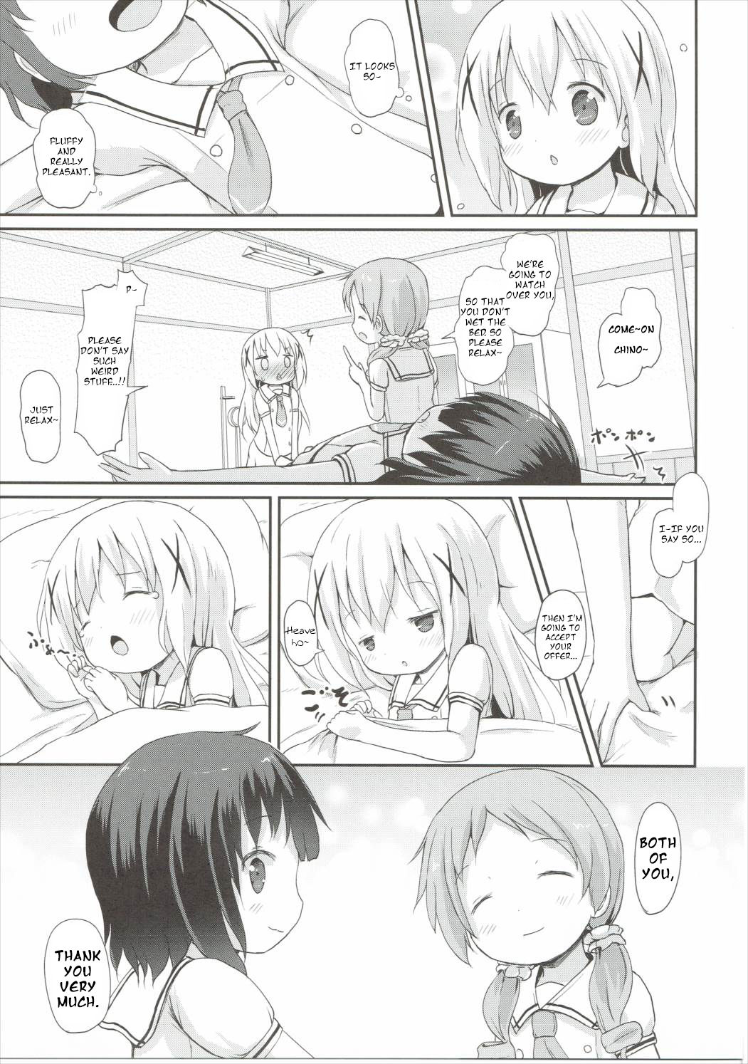 Moshikashite, Chino-chan Onesho Shichatta no?? 2 page 10 full