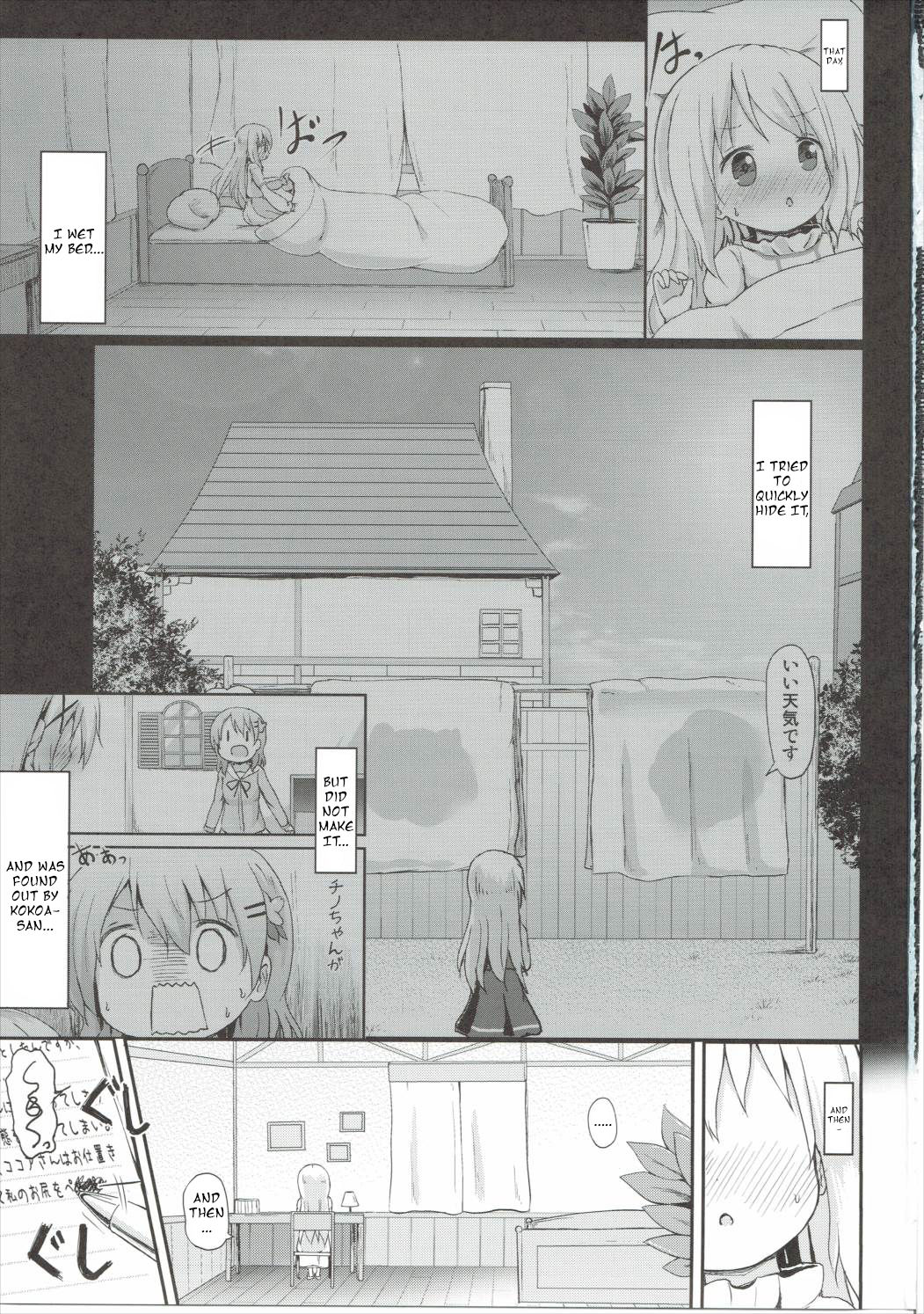 Moshikashite, Chino-chan Onesho Shichatta no?? 2 page 2 full