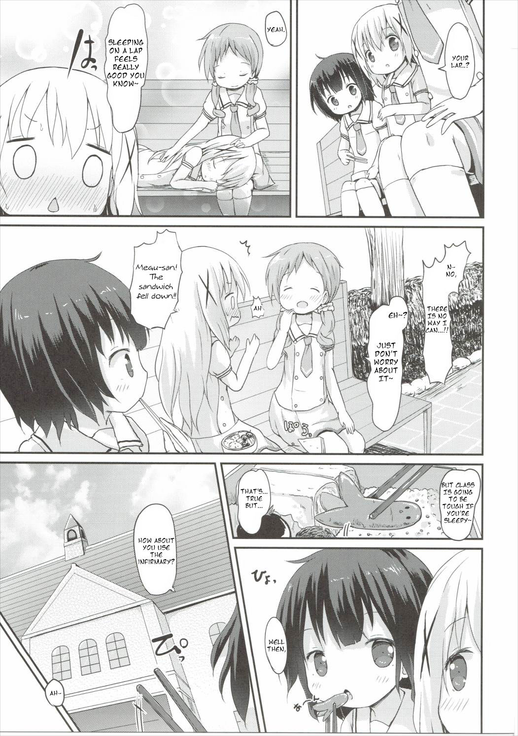 Moshikashite, Chino-chan Onesho Shichatta no?? 2 page 8 full