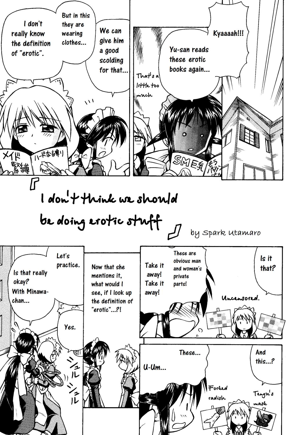 Ecchi nano wa Ikenai to Omoimasu yo ne | I don't think we should be doing erotic stuff page 1 full