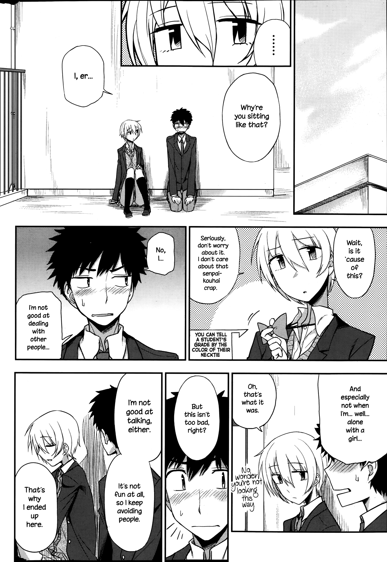 Okujou School Date | Rooftop School Date page 6 full