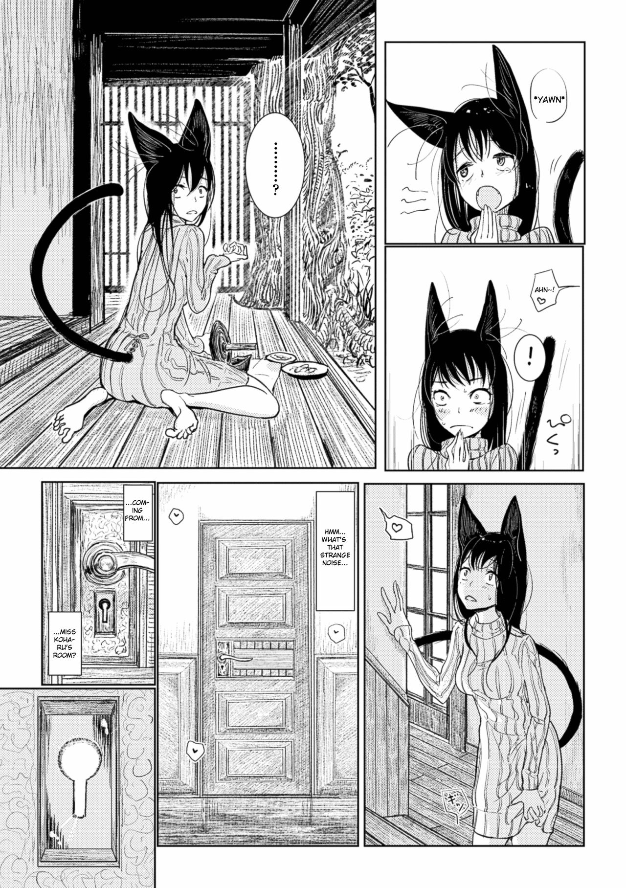 Hatsujou to Choukyou no Aida | During Mating and Training Ch. 2 page 7 full