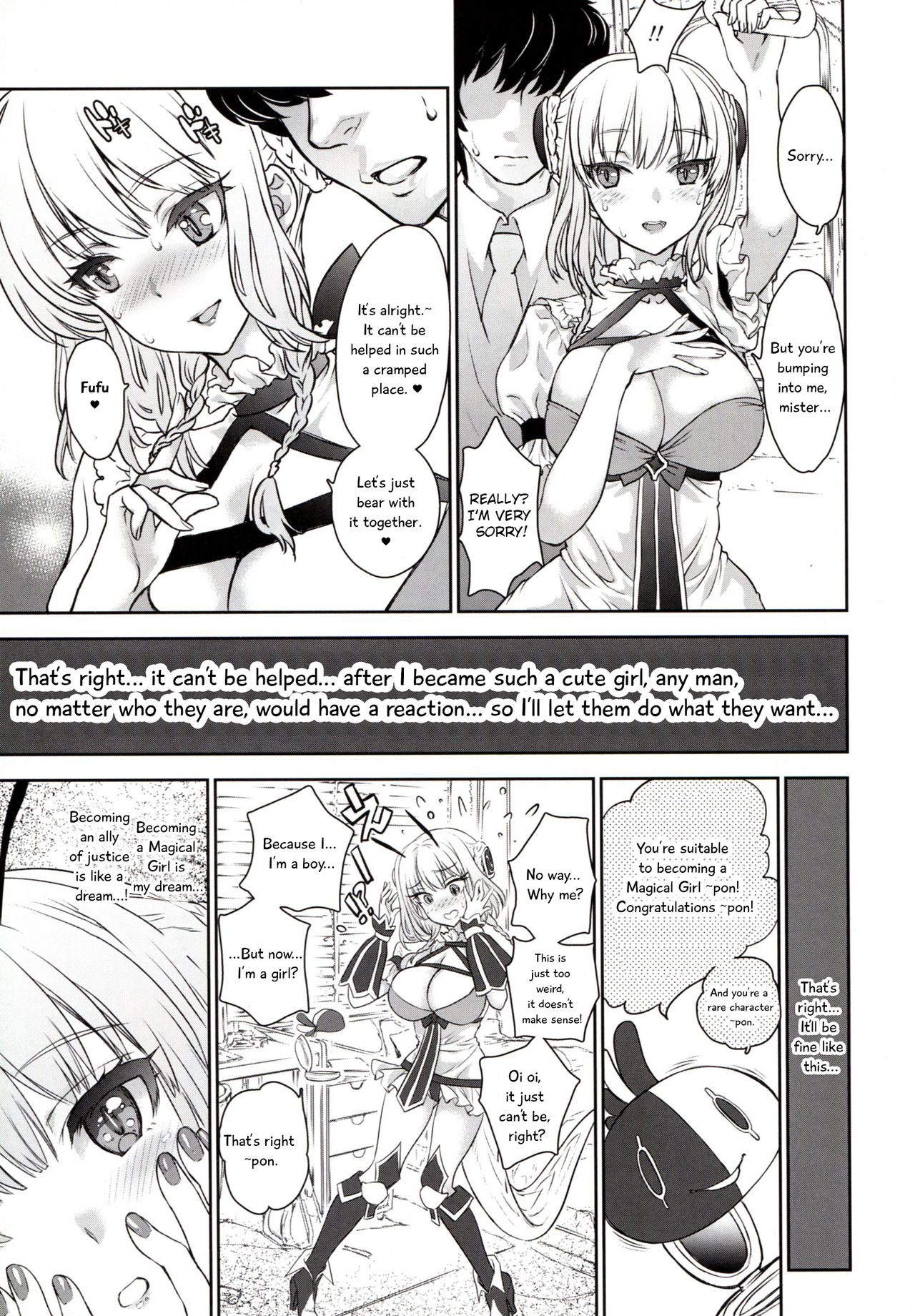 La Pucelle ga Chikan Densha de Lapulapu Shichau Hon page 7 full