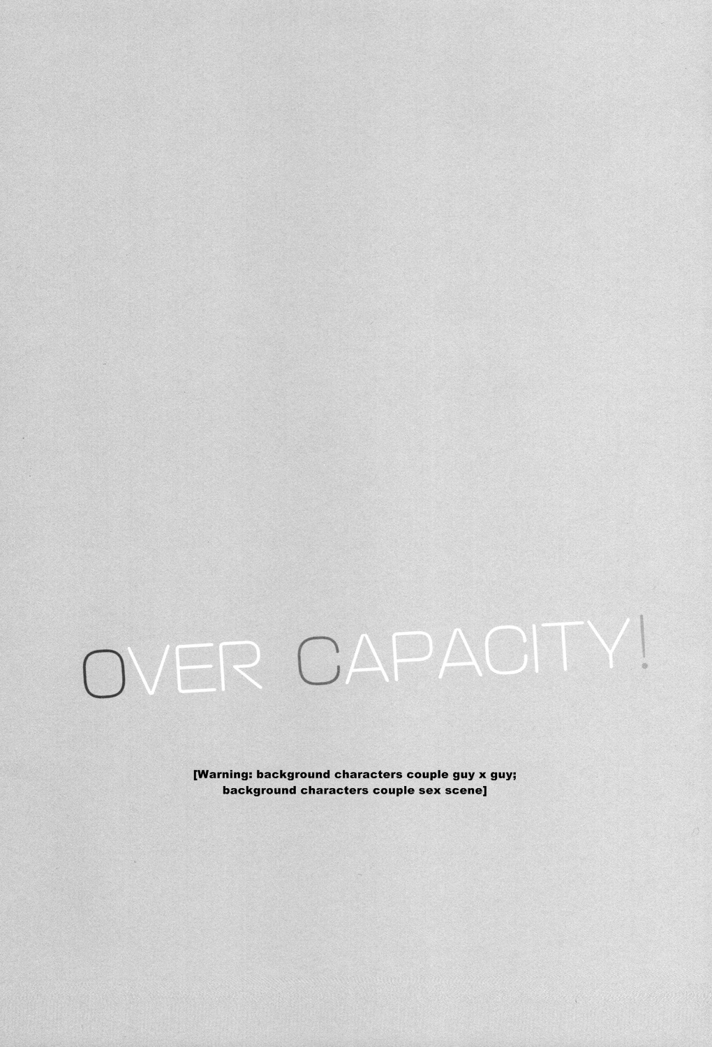 OVER CAPACITY! page 5 full