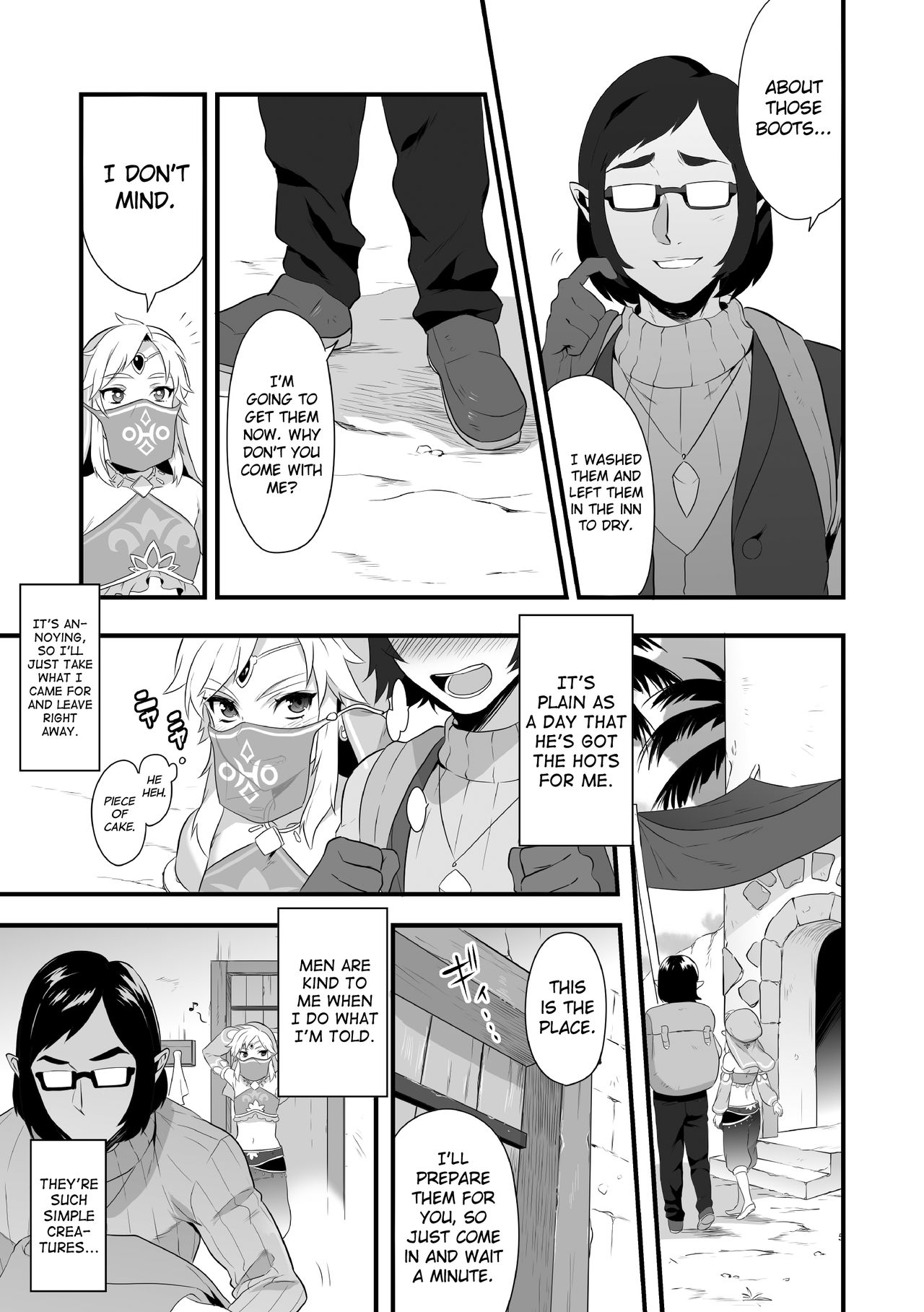 Yuusha ga Onnanoko ni Sarechau Hon page 6 full