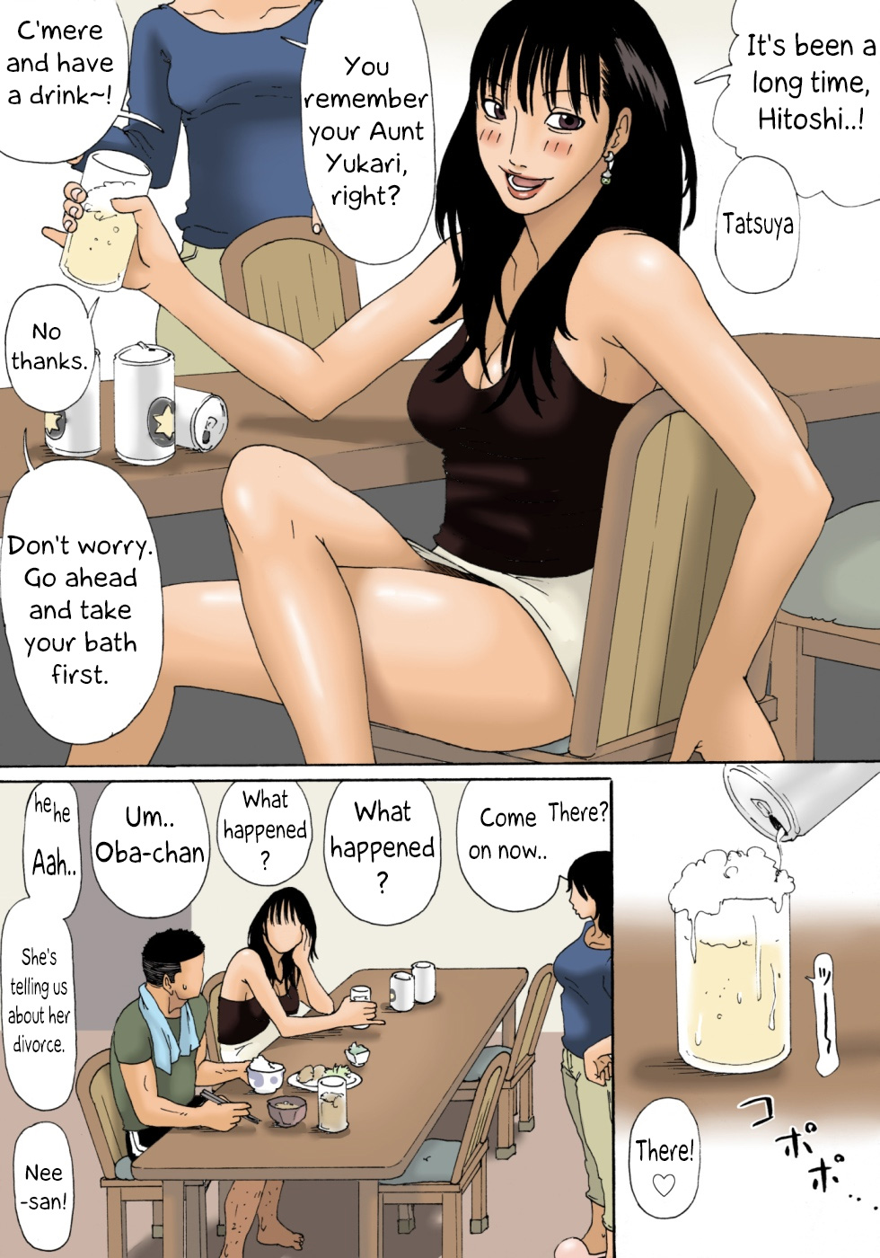 Obachan ga Nuitageyou ka? | Should Oba-chan give you a Hand? page 7 full