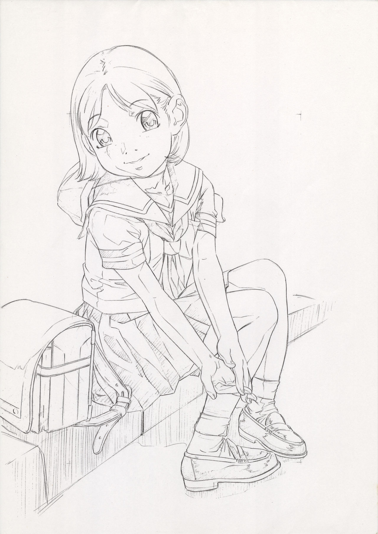 Original Rough Gen Copy Shuu 2003/01/19 Sankuri January-gou page 2 full