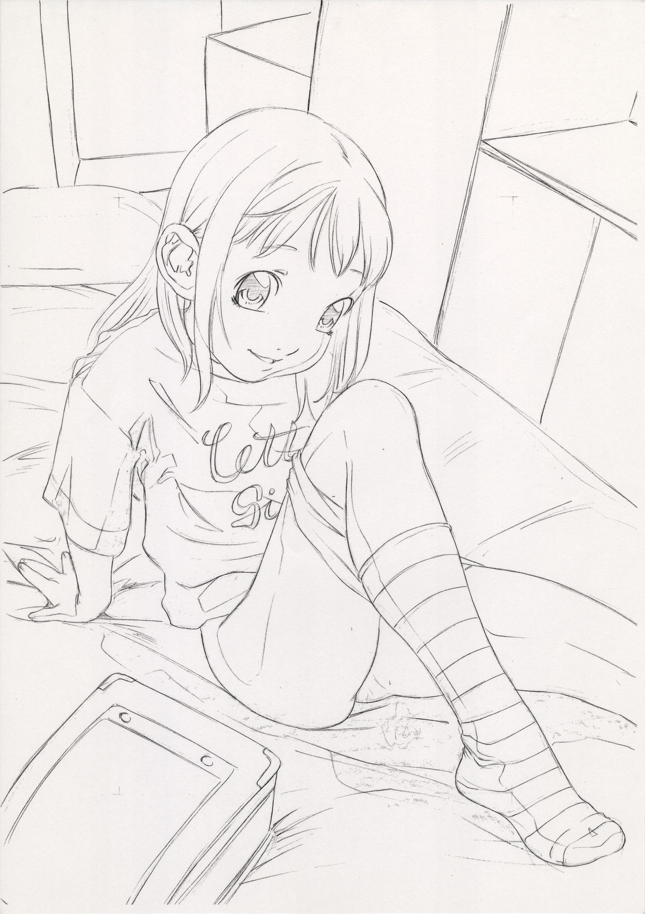 Original Rough Gen Copy Shuu 2003/01/19 Sankuri January-gou page 6 full