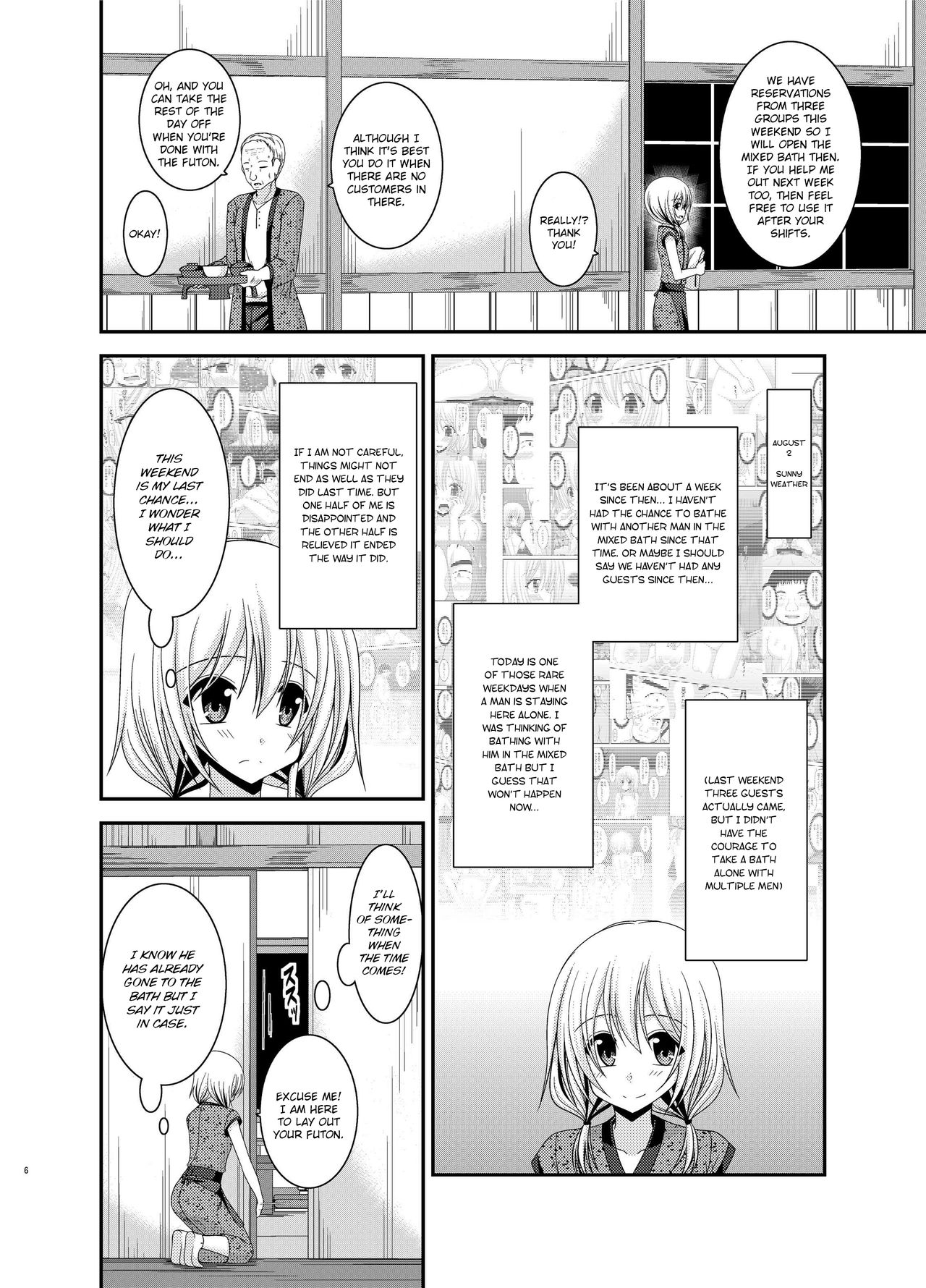 Roshutsu Shoujo Nikki 12 Satsume | Exhibitionist Girl Diary Chapter 12 page 6 full