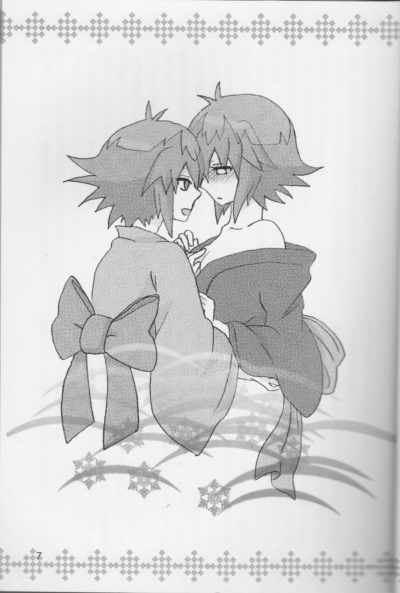 【Aoku hakaana】Ke mo ni ~yotadatte ari janai! page 6 full