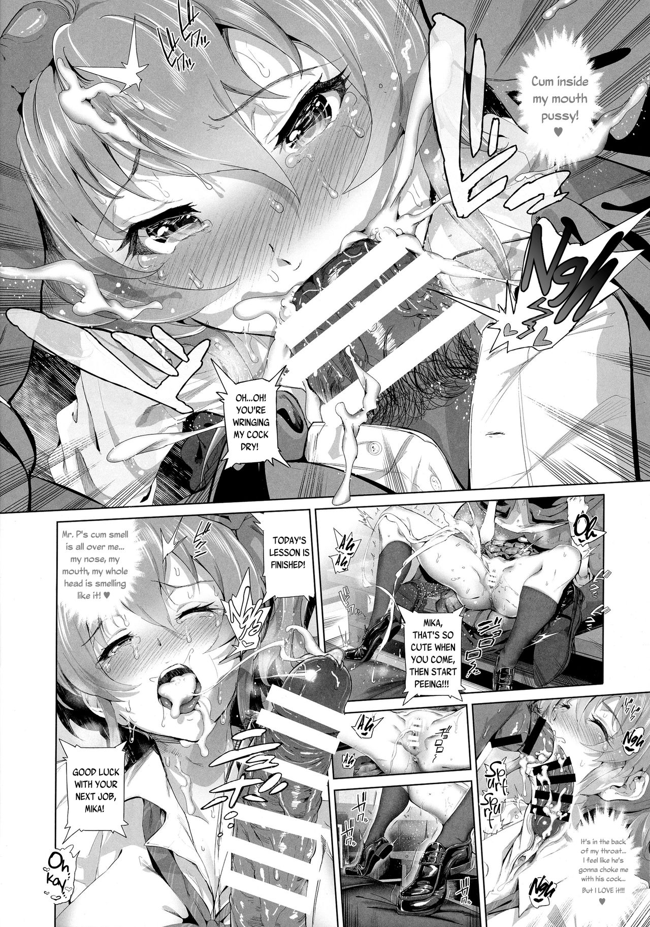 BLACK DICK PRODUCER ~Dosukebe Binwan Kokujin P no Dekamara Fuck Lesson~ page 9 full