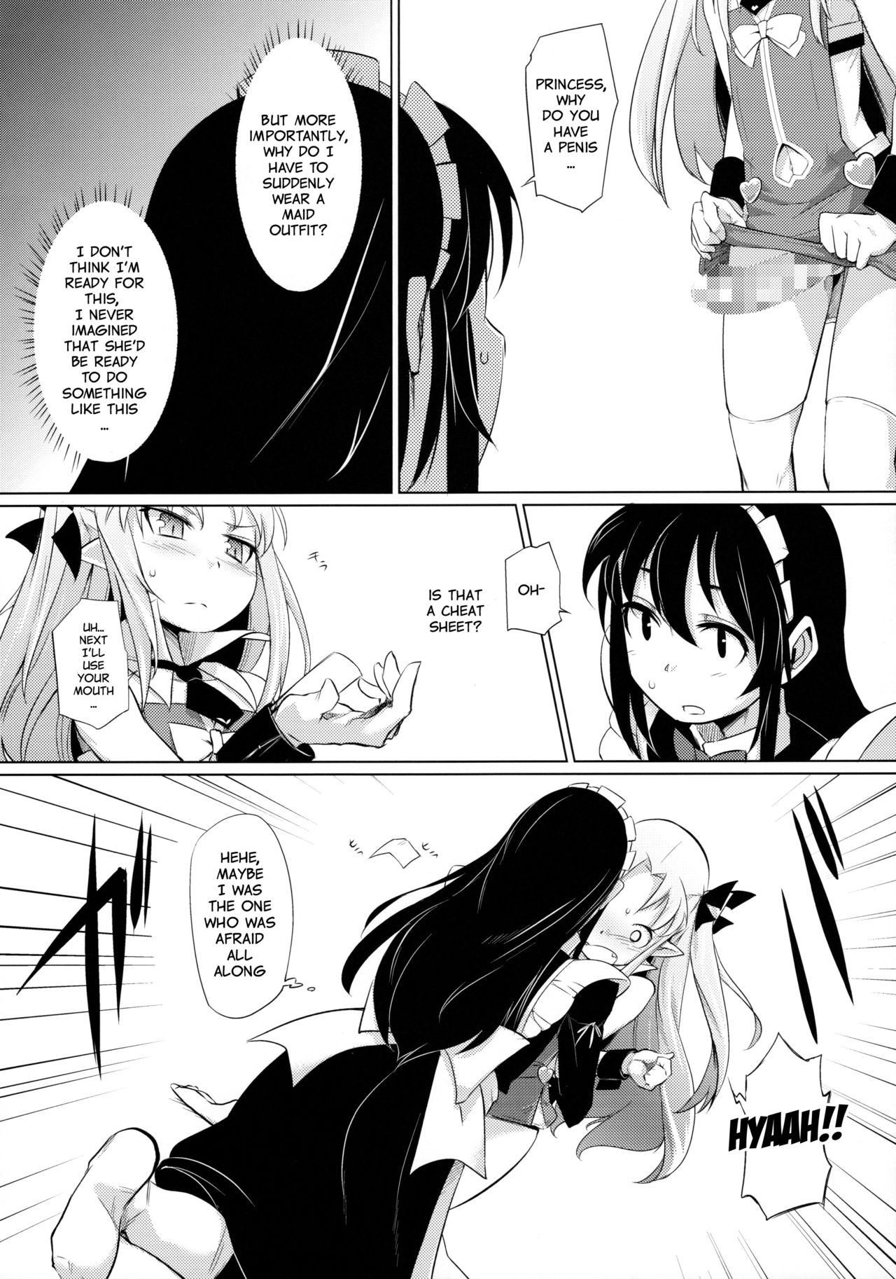 Hime-sama ni Oshiri Ijirareru Hon | The Princess Played with my Butt page 7 full