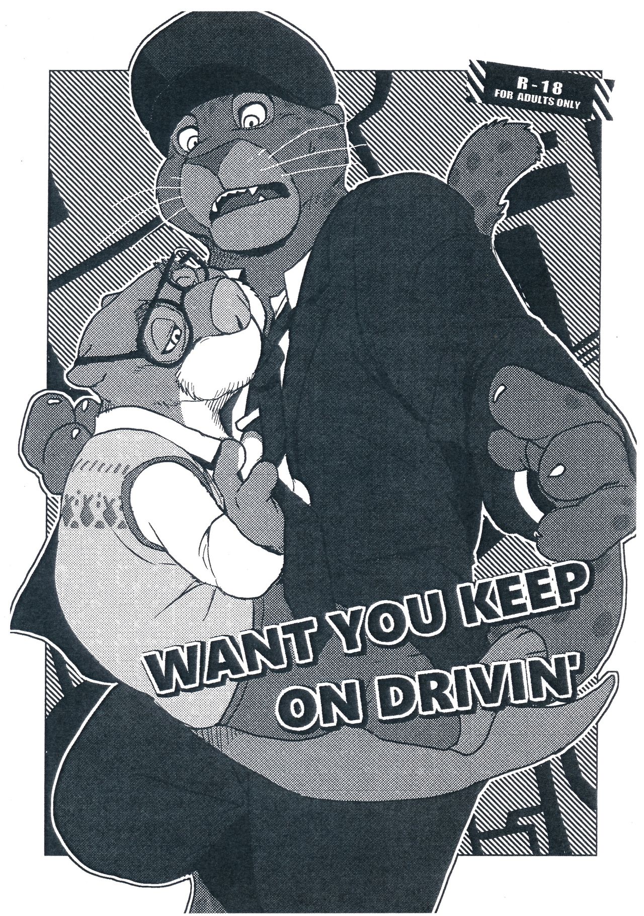 WANT YOU KEEP ON DRIVIN' page 1 full