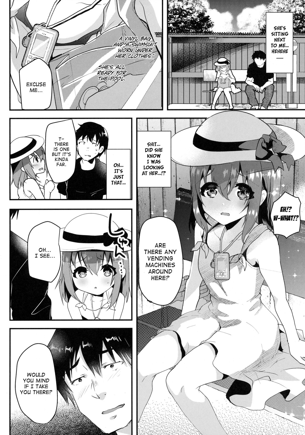 Junjou Sukumizu JS Osocchaimashita. | I Raped A Pure Girl In Swimsuits. page 5 full