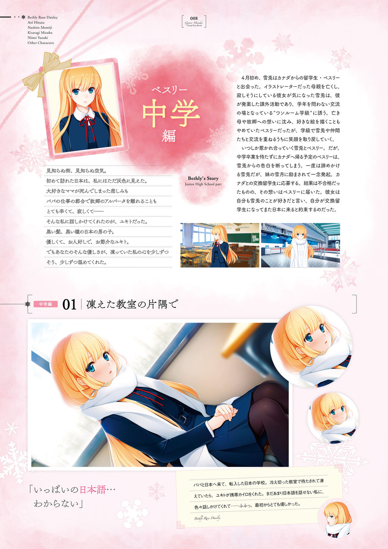 Giniro, Haruka Visual Fanbook page 8 full