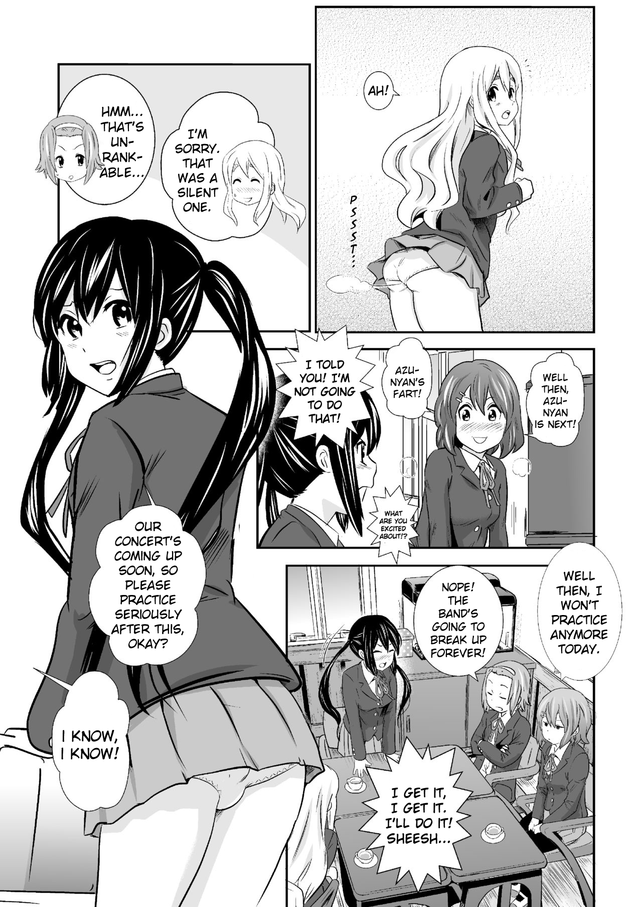 Houkago Onara Time | After School Fart Time page 4 full