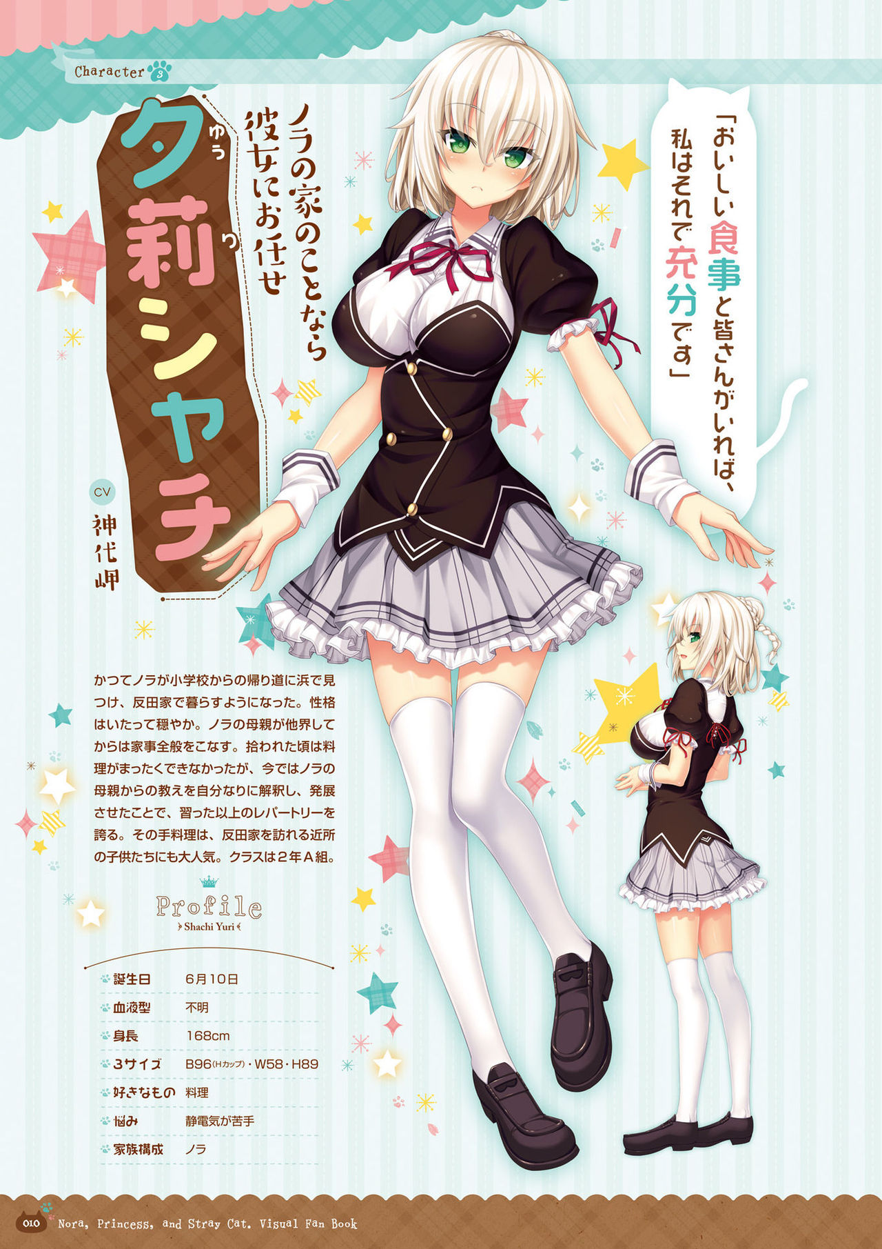 Nora to Oujo to Noraneko Heart -Nora, Princess, and Stray Cat.- Visual Fan Book page 10 full