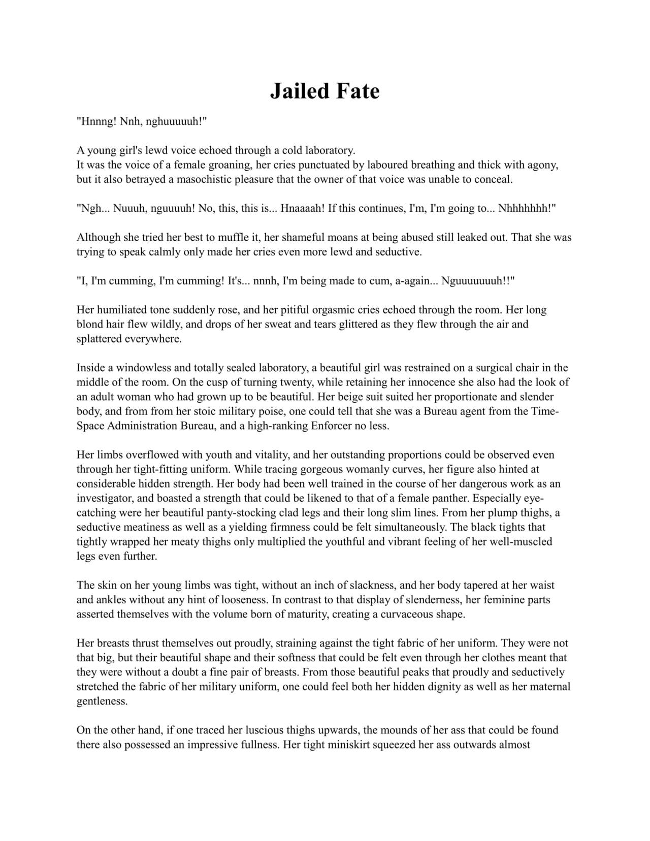 Jailed Fate page 2 full