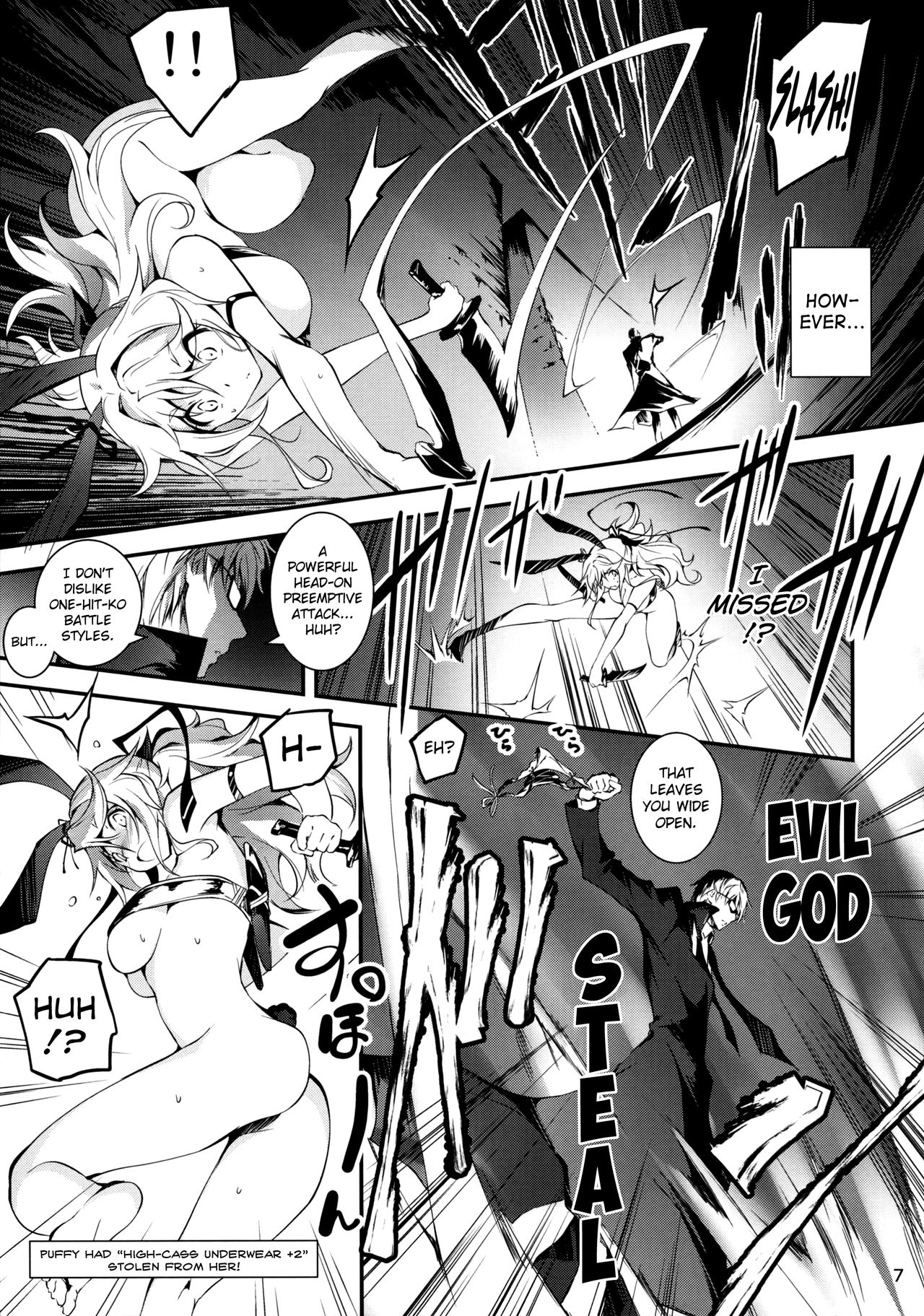 Kuro no Ryman to Touzoku Puffy | The Salaryman in Black and Puffy, the Thief page 8 full