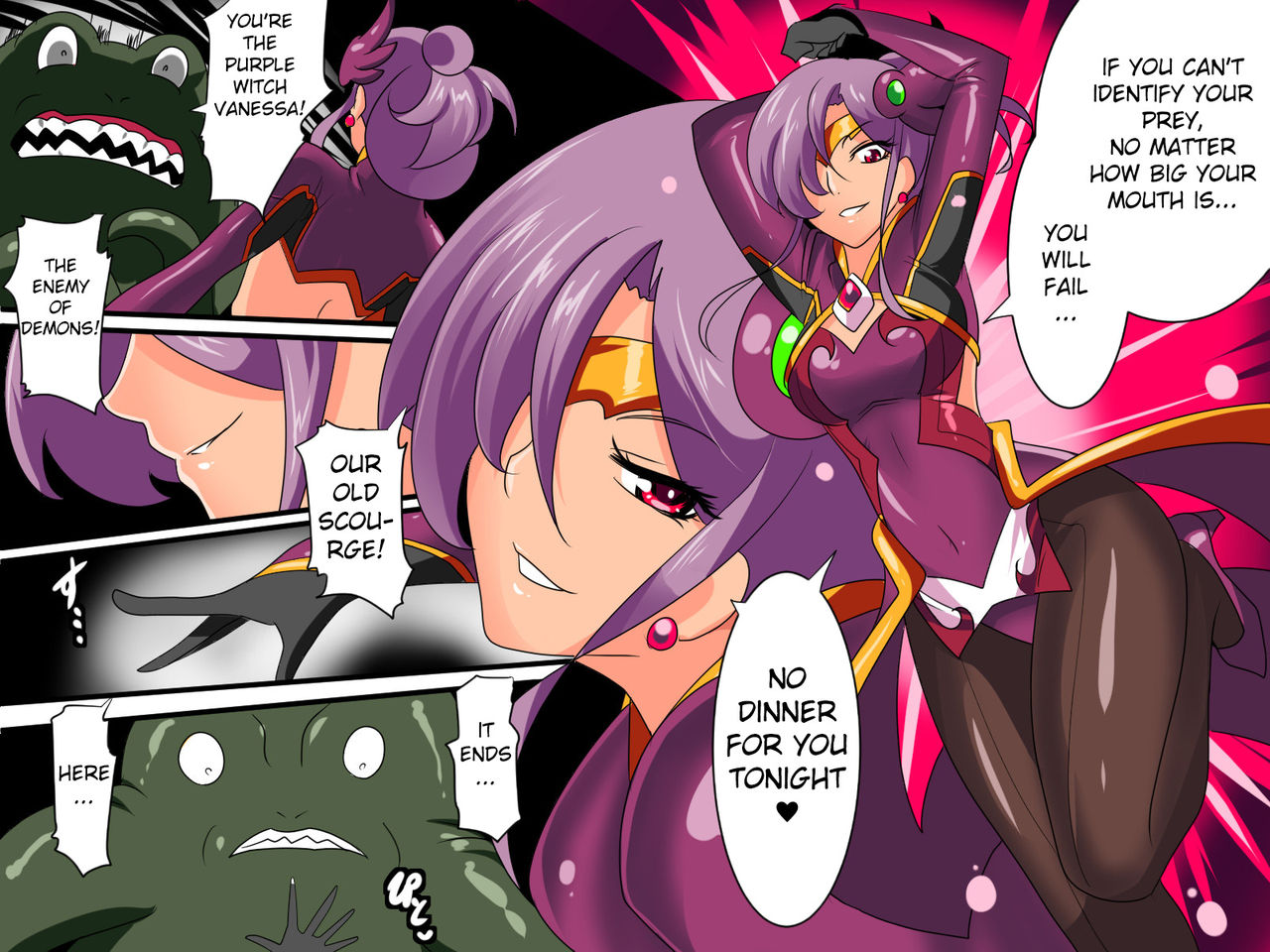 Heroine Harassment Venessa Ryona Hen page 6 full