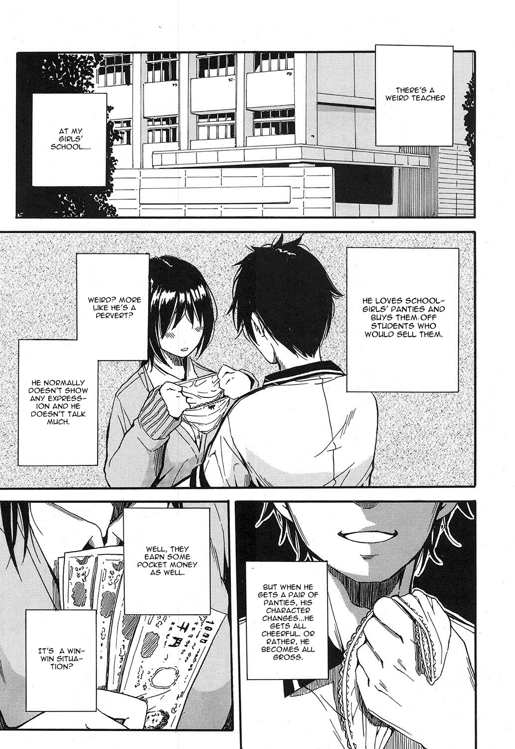 Shokore ~Gakuen no Kaidan Hen~ page 1 full